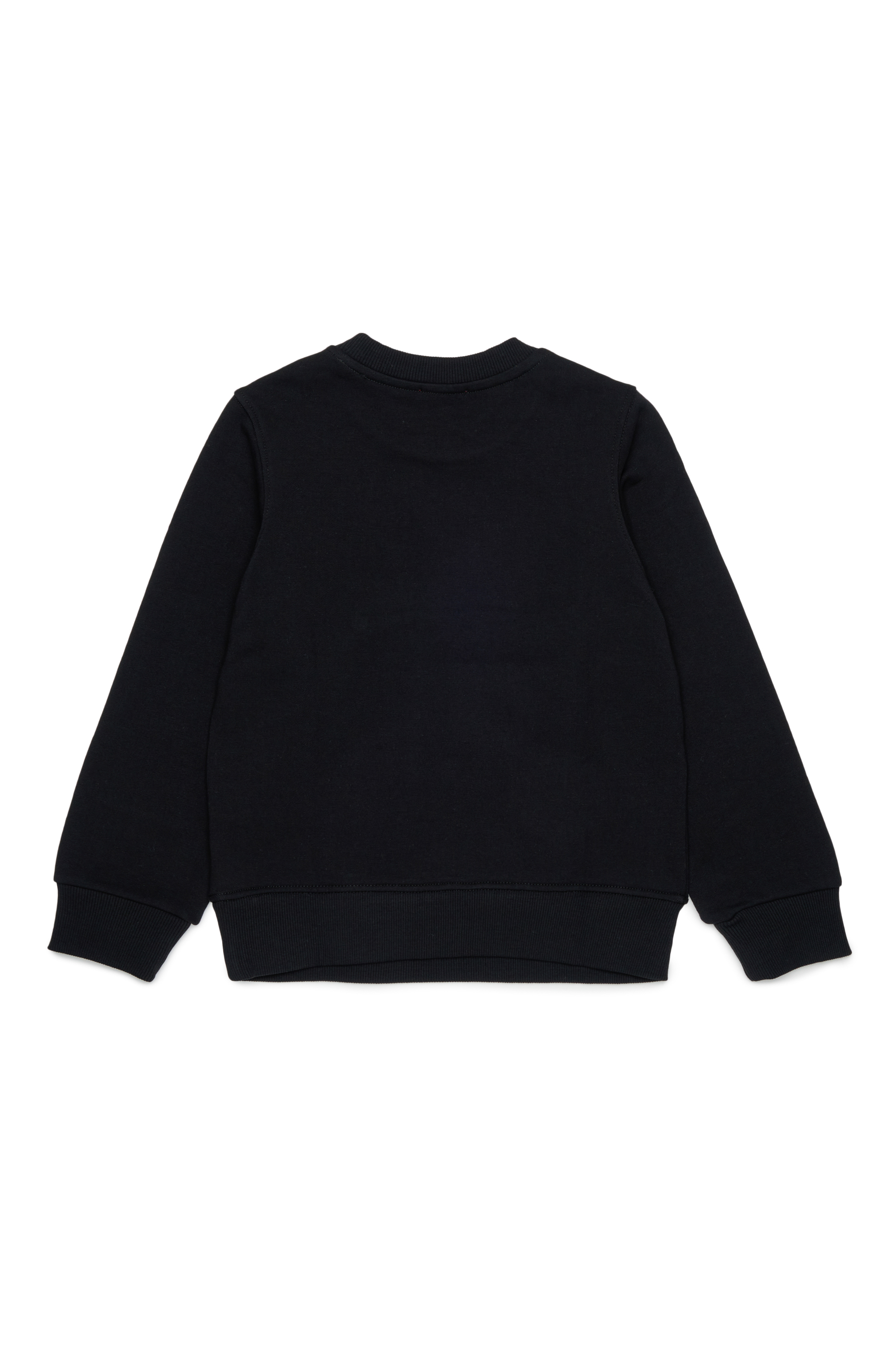 Diesel - SLOMIX, Sweat-shirt avec logo effet us&eacute; Homme in Noir - 2