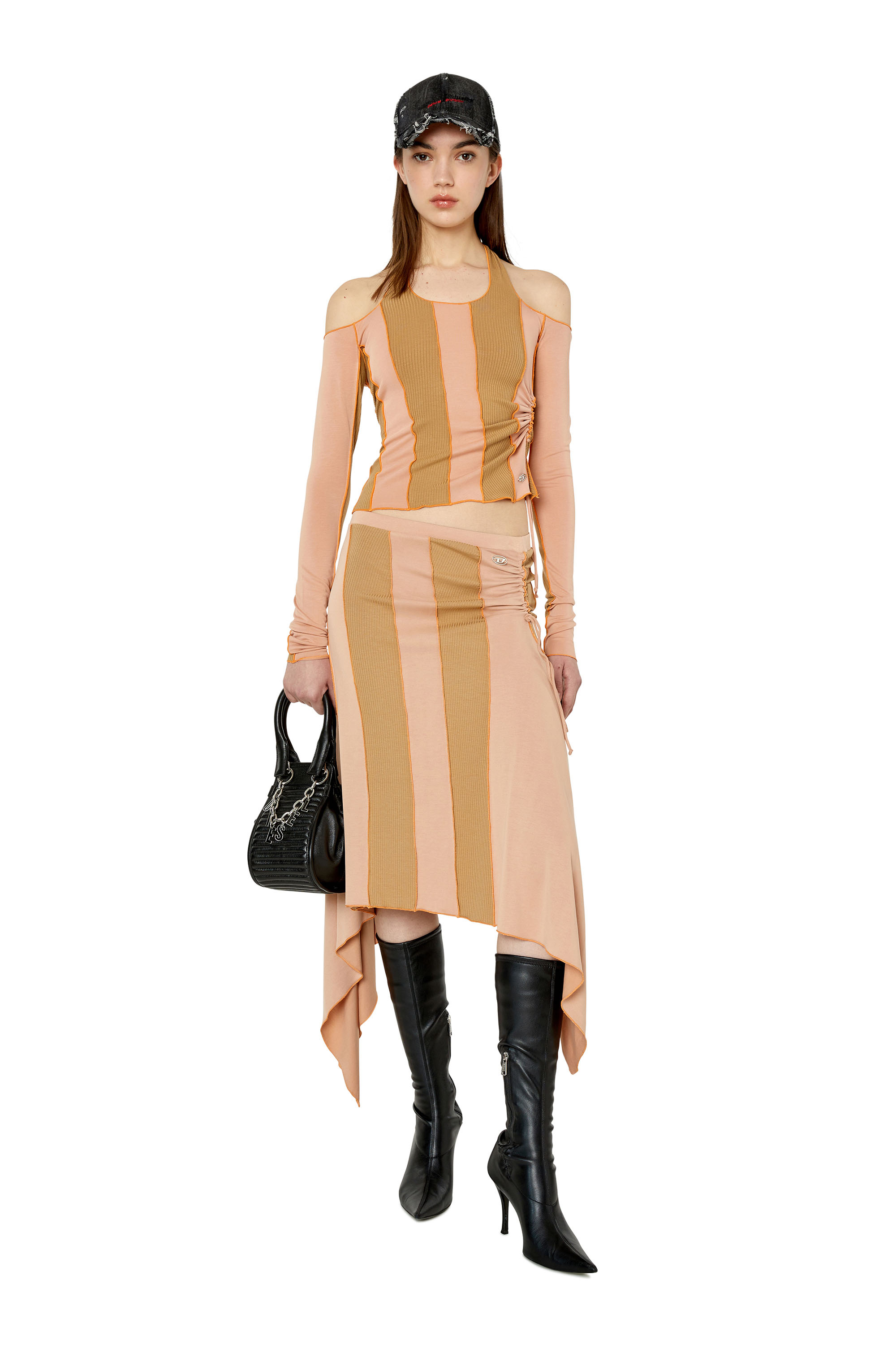 Diesel - T-LINS, Pink/Brown - Image 2
