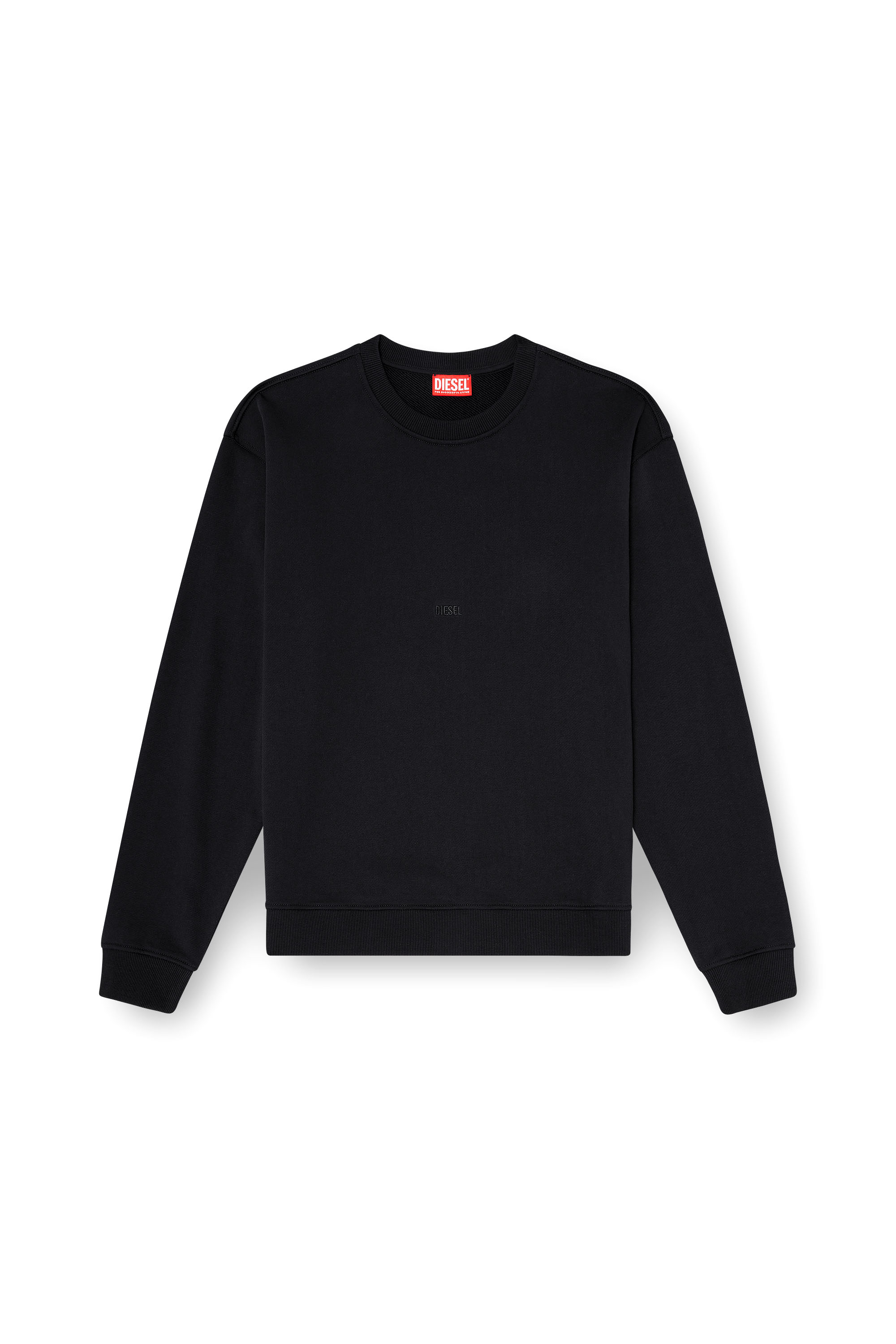 Diesel - S-NORM-AA5, Sweat-shirt en coton avec micro broderie logo Homme in ToBeDefined - 2