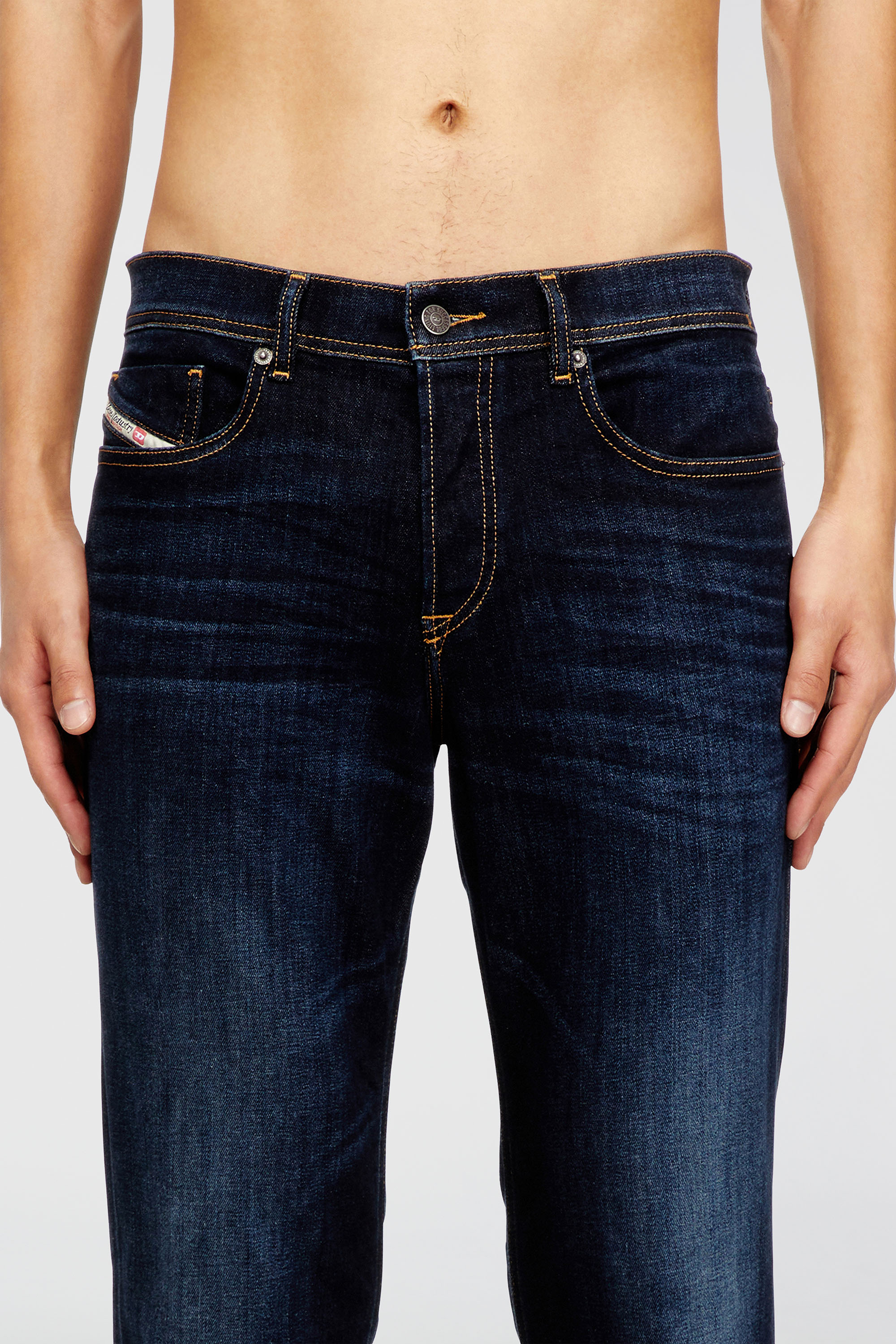 Diesel - Regular Jeans 2023 D-Finitive 009ZS Homme, Bleu Fonc&eacute; - Image 5