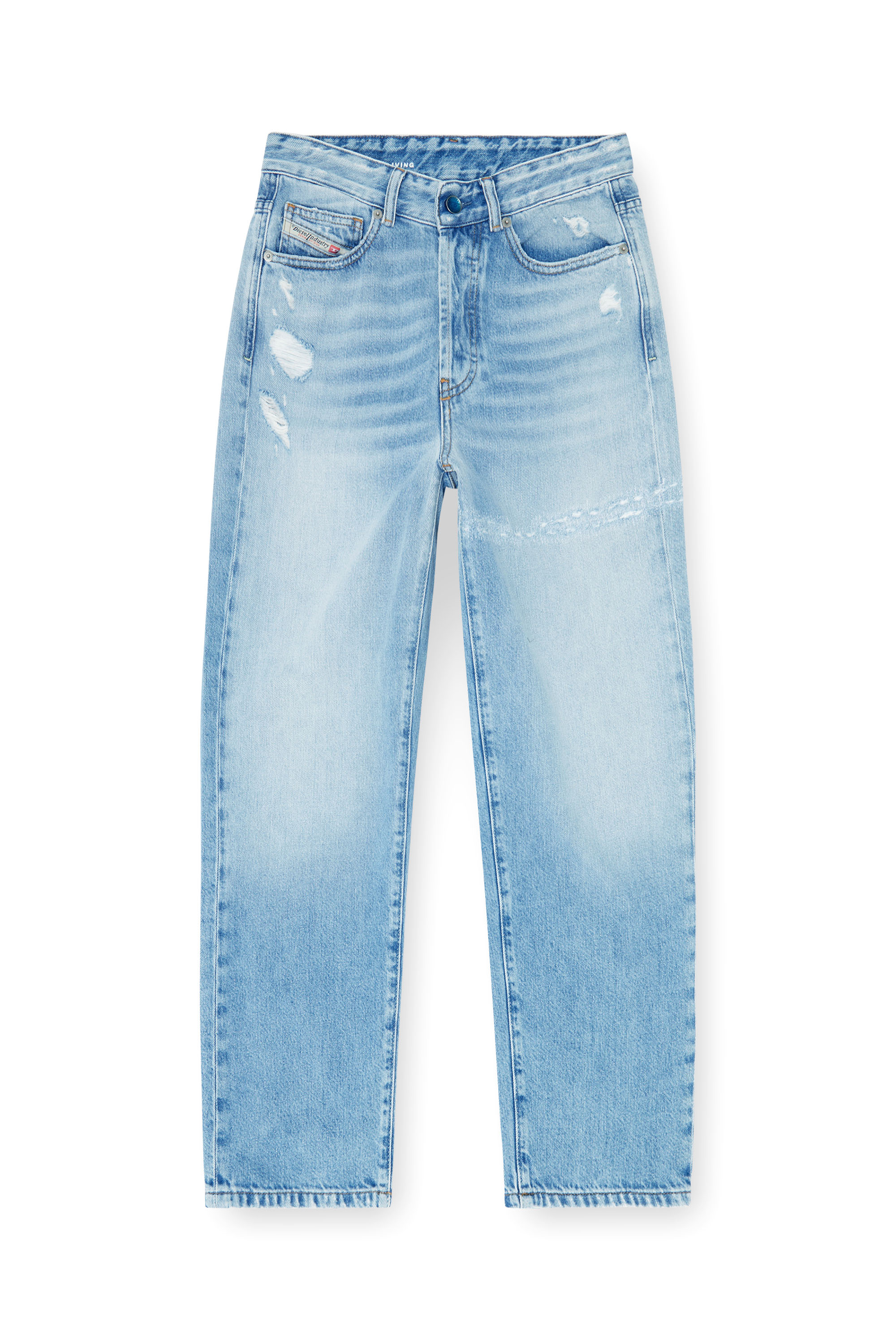 Diesel - Regular Jeans 1981 D-Went 09P49 Femme, Bleu Clair - Image 3