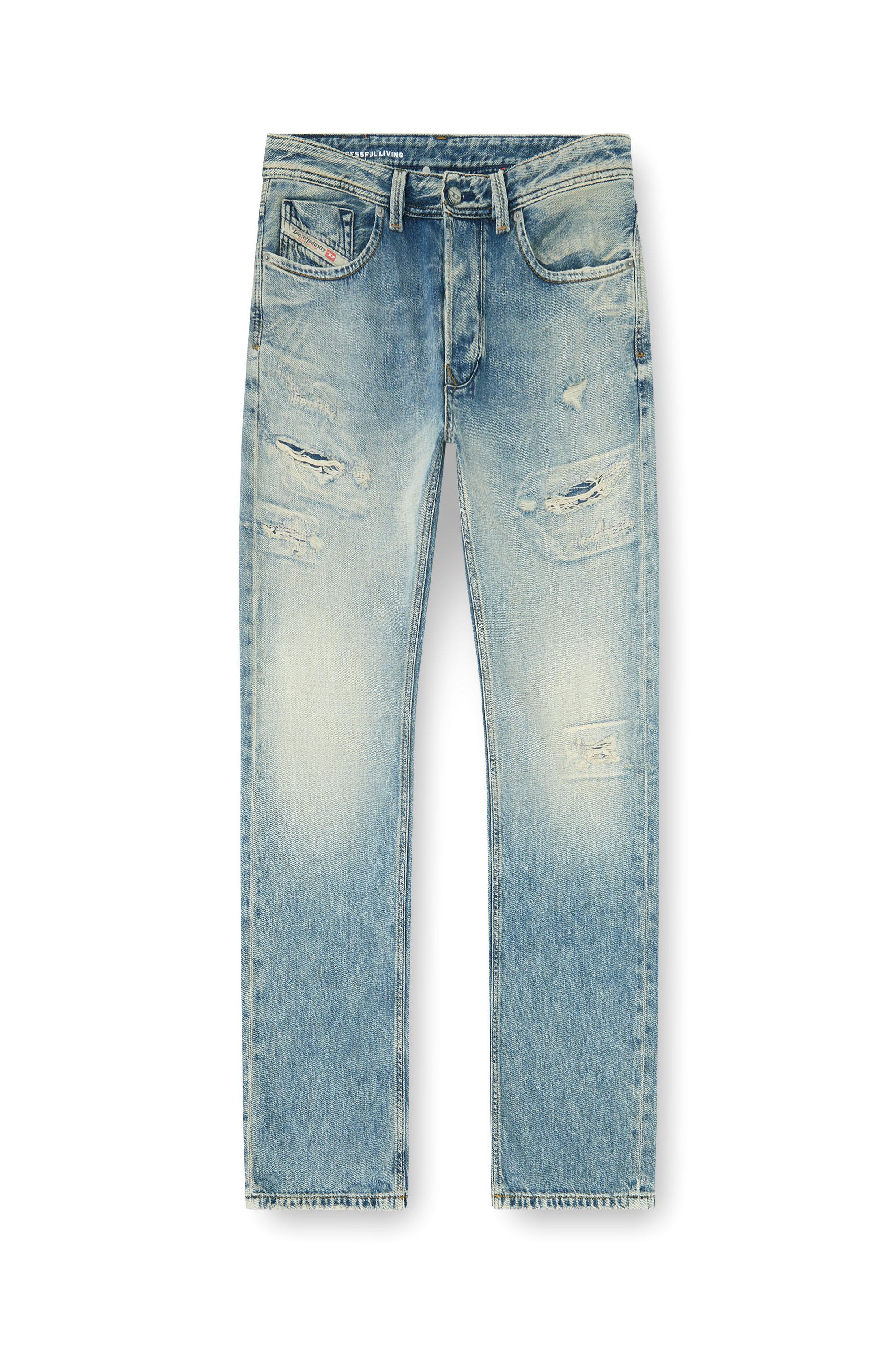 Diesel - Regular Jeans 1985 Larkee 09P62 Homme, Bleu moyen - Image 6