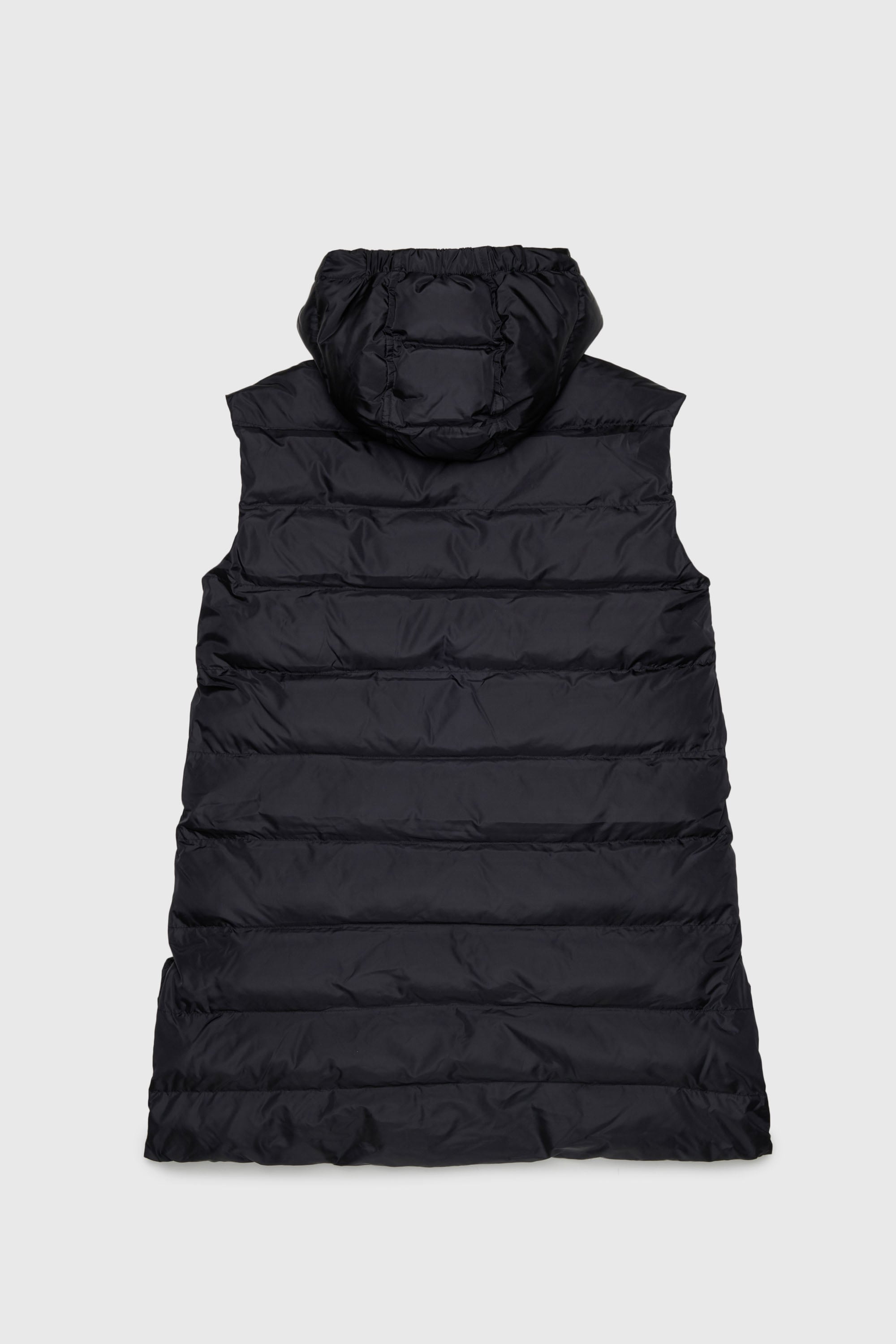 Diesel - JFENNY, Longline veste matelass&eacute;e &agrave; capuche Femme in Noir - 2