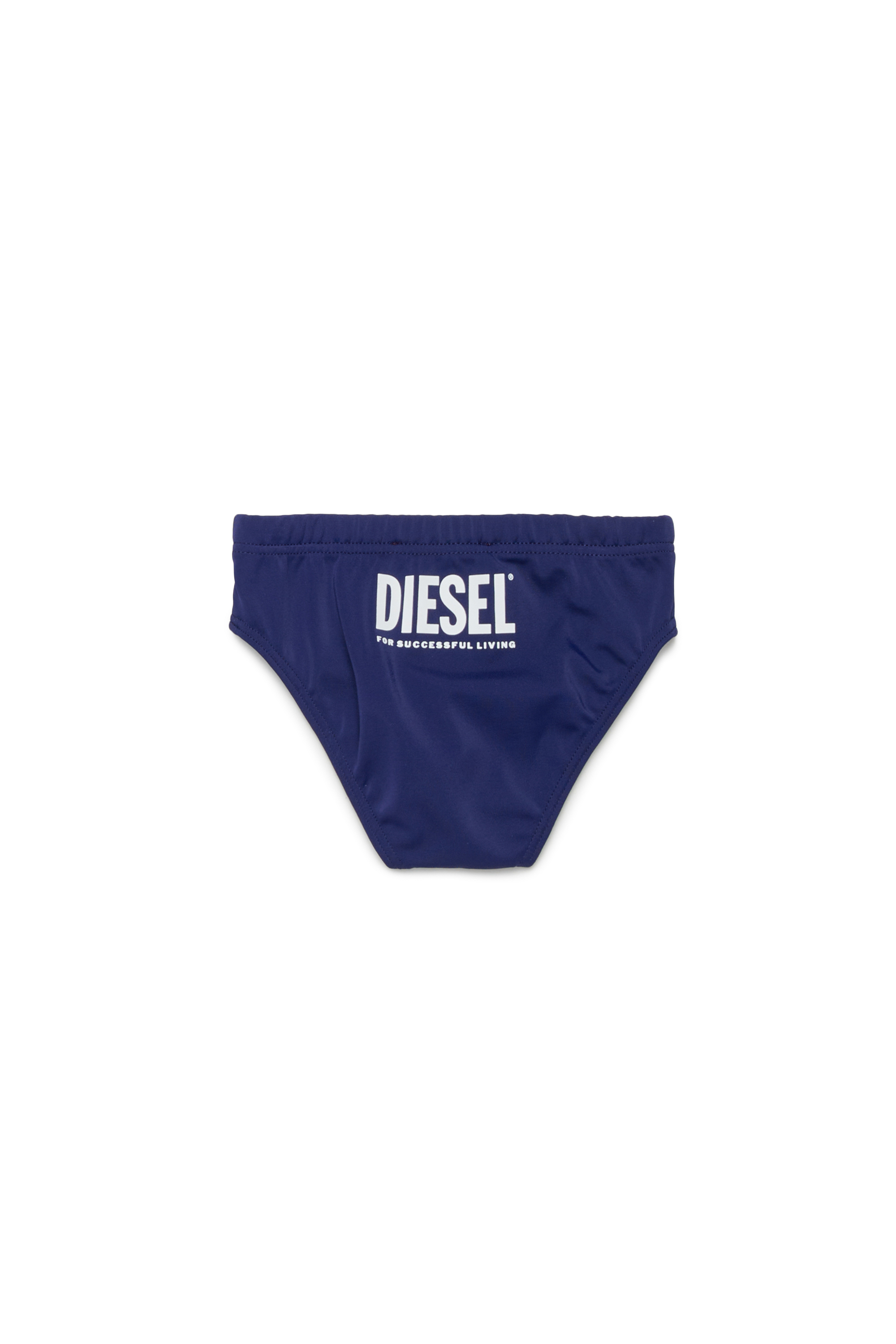 Diesel - MILIB, Slips de bain avec imprim&eacute; Diesel Homme in Bleu - 2