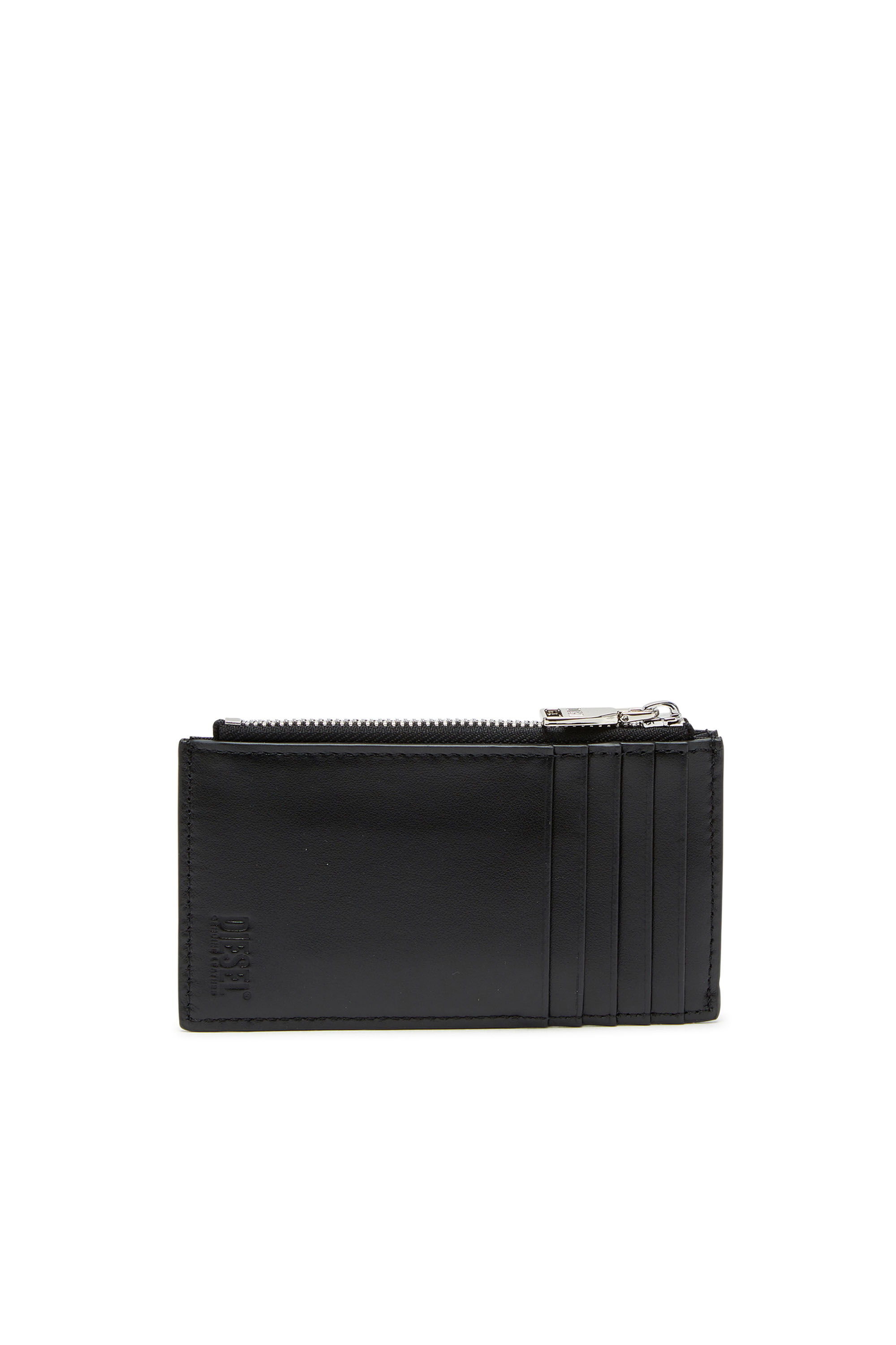Diesel - PLAY CARD HOLDER III, Porte-cartes en cuir brillant Femme in Noir - 2