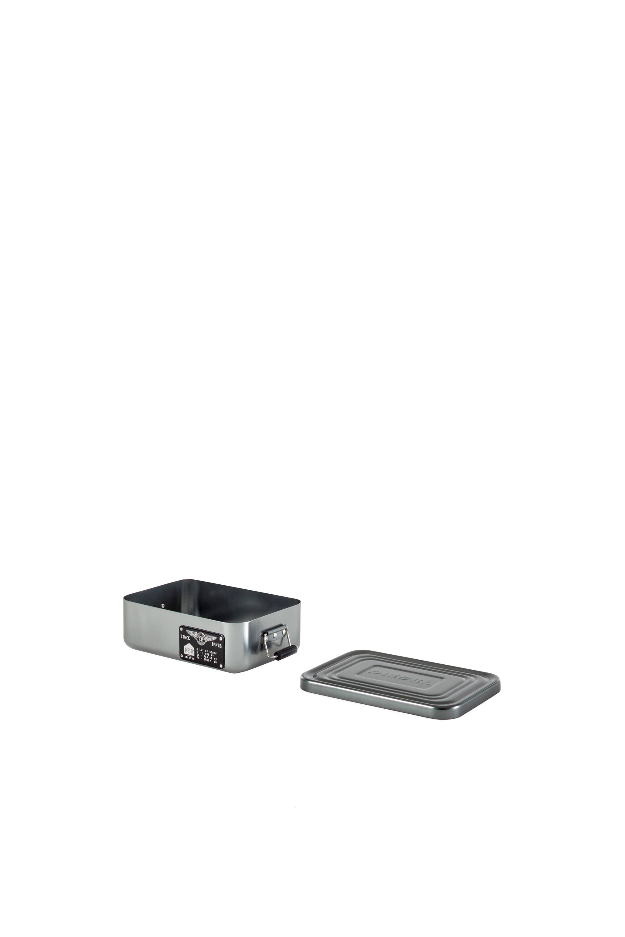 Diesel - 11035 SURVIVAL, Unisex's Aluminium box with lid, small size in Metal Grey - 4