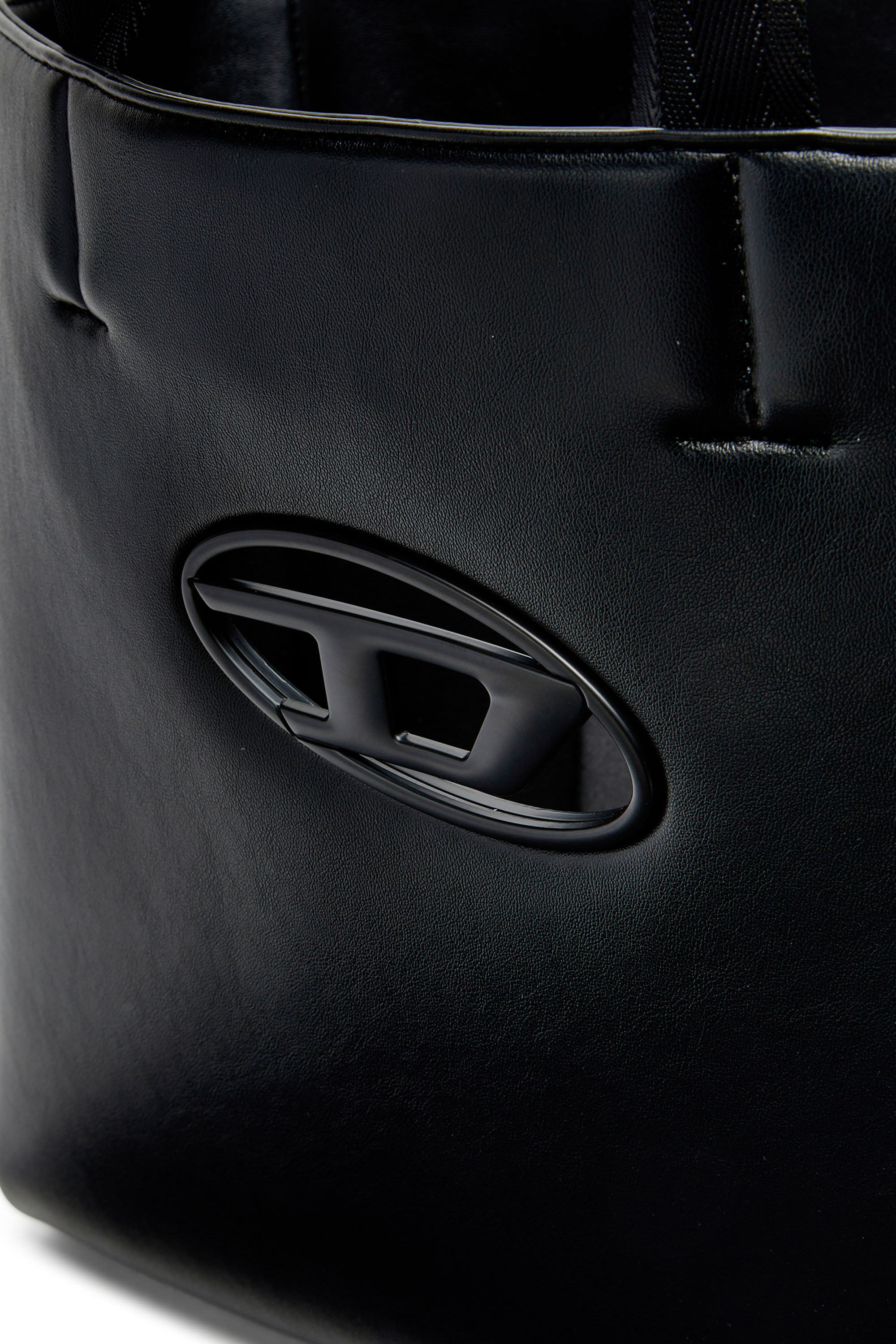 Diesel - HOLI-D SHOPPER EW, Holi-D-Sac shopper en néoprène contrecollé Mixte in Noir - 5