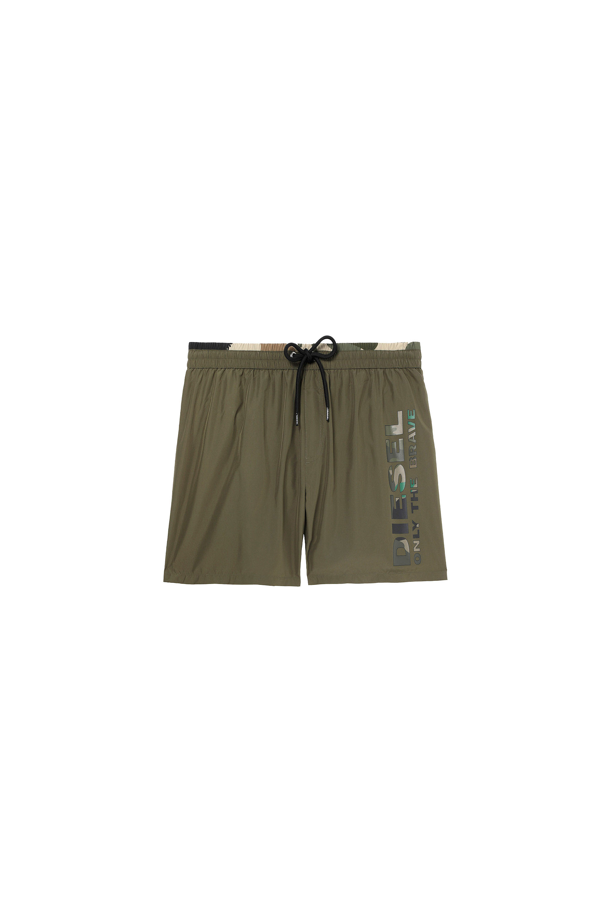 BMBX-WAVE-X, Military Green - Swim shorts