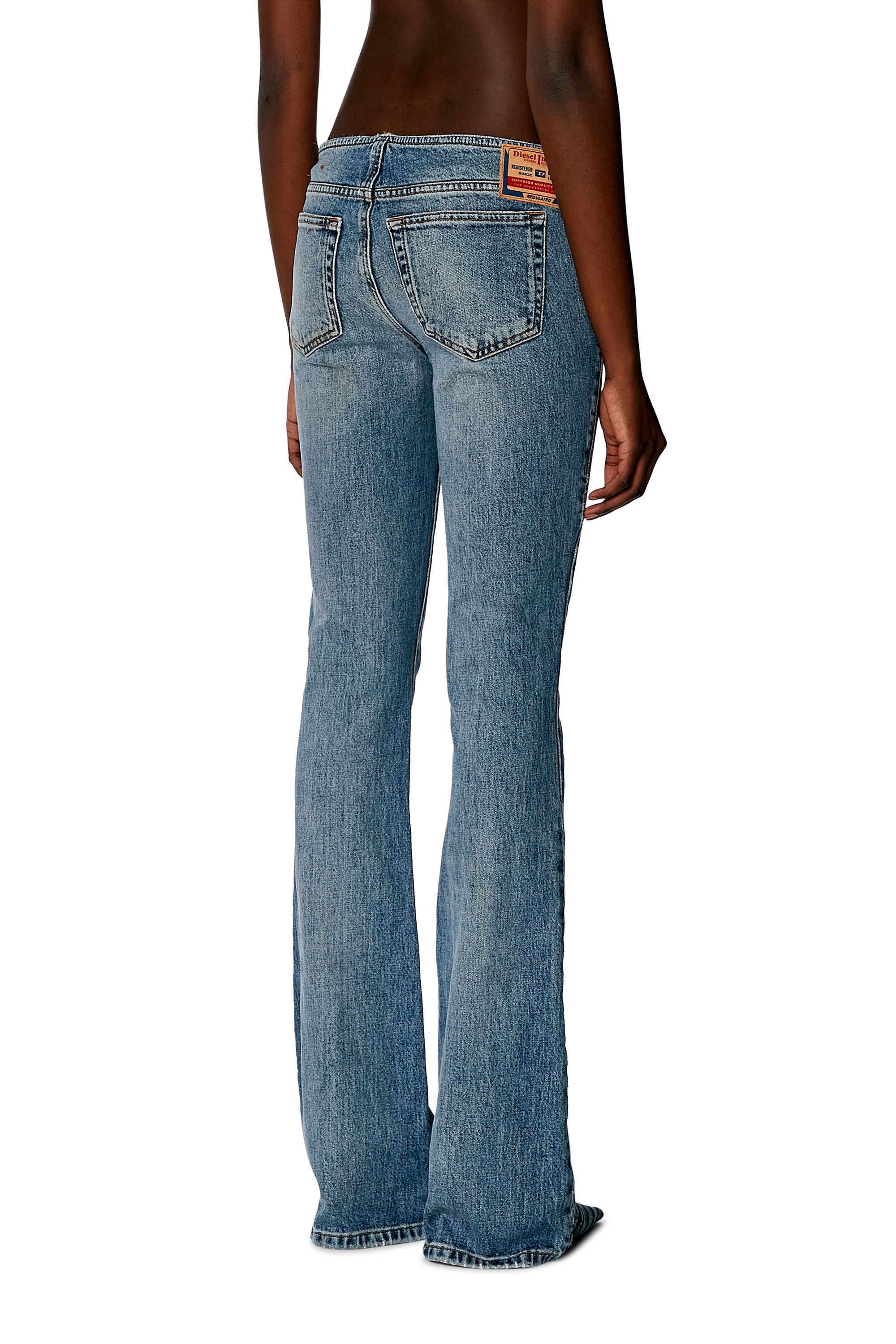 Diesel - Bootcut and Flare Jeans 1969 D-Ebbey 0DQAD, Light Blue - Image 3