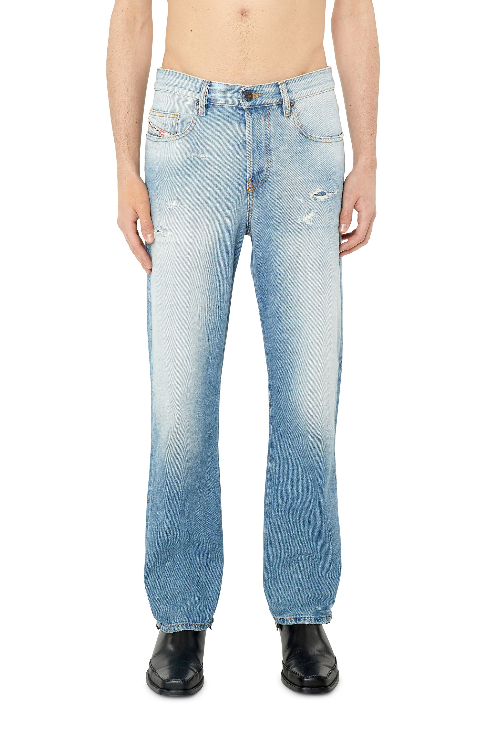 Diesel - Straight Jeans 2020 D-Viker E9C15, Light Blue - Image 1
