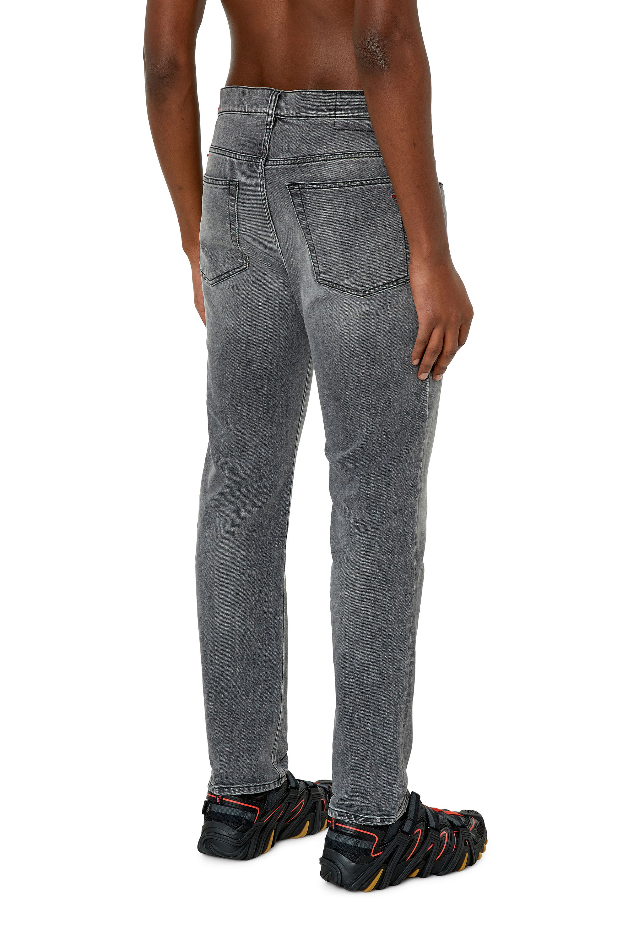 Diesel - 2005 D-Fining 09E87 Tapered Jeans, Black/Dark grey - Image 2