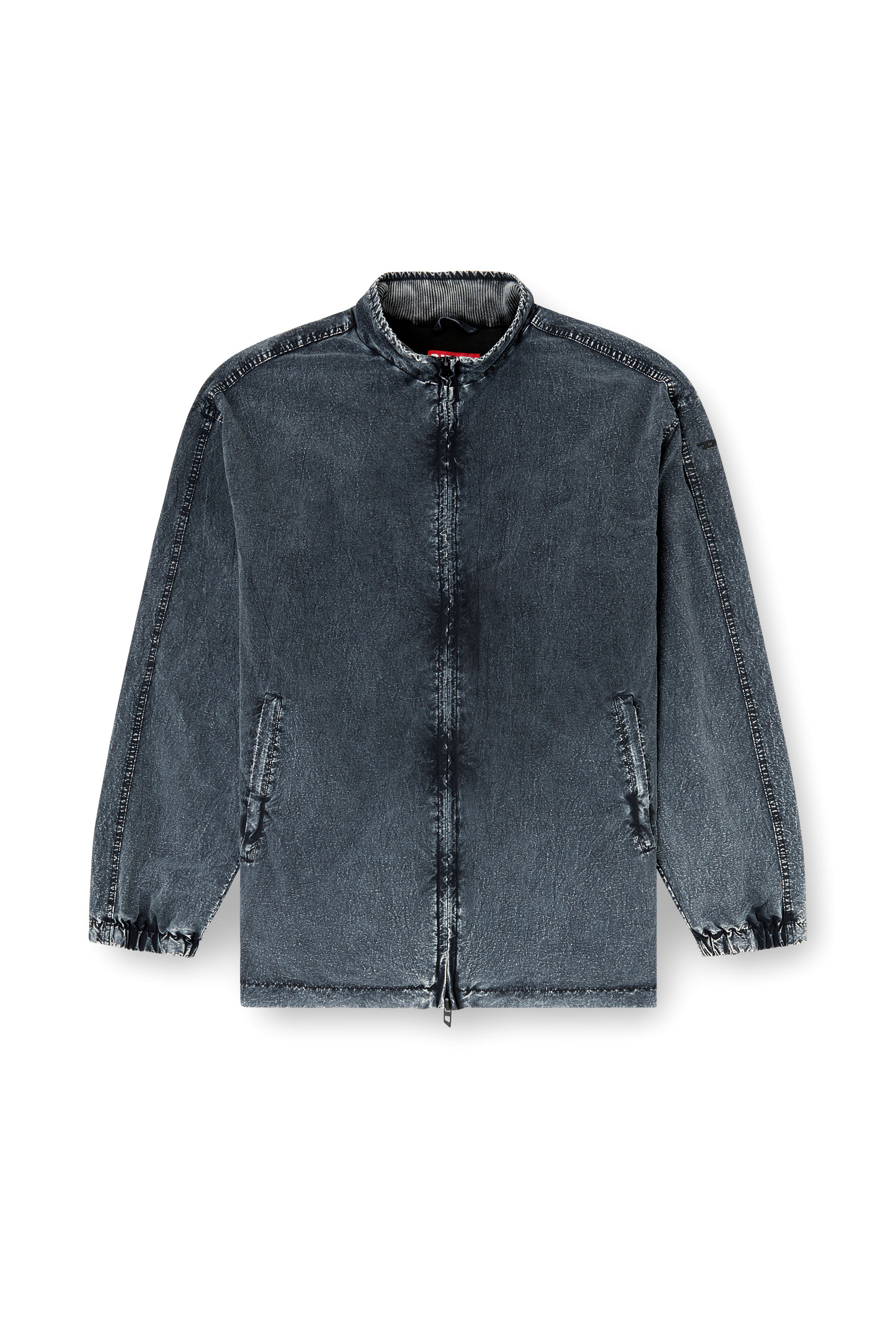 Diesel - J-WILSON, Veste en taslan de nylon recyclé Homme in Noir - 2