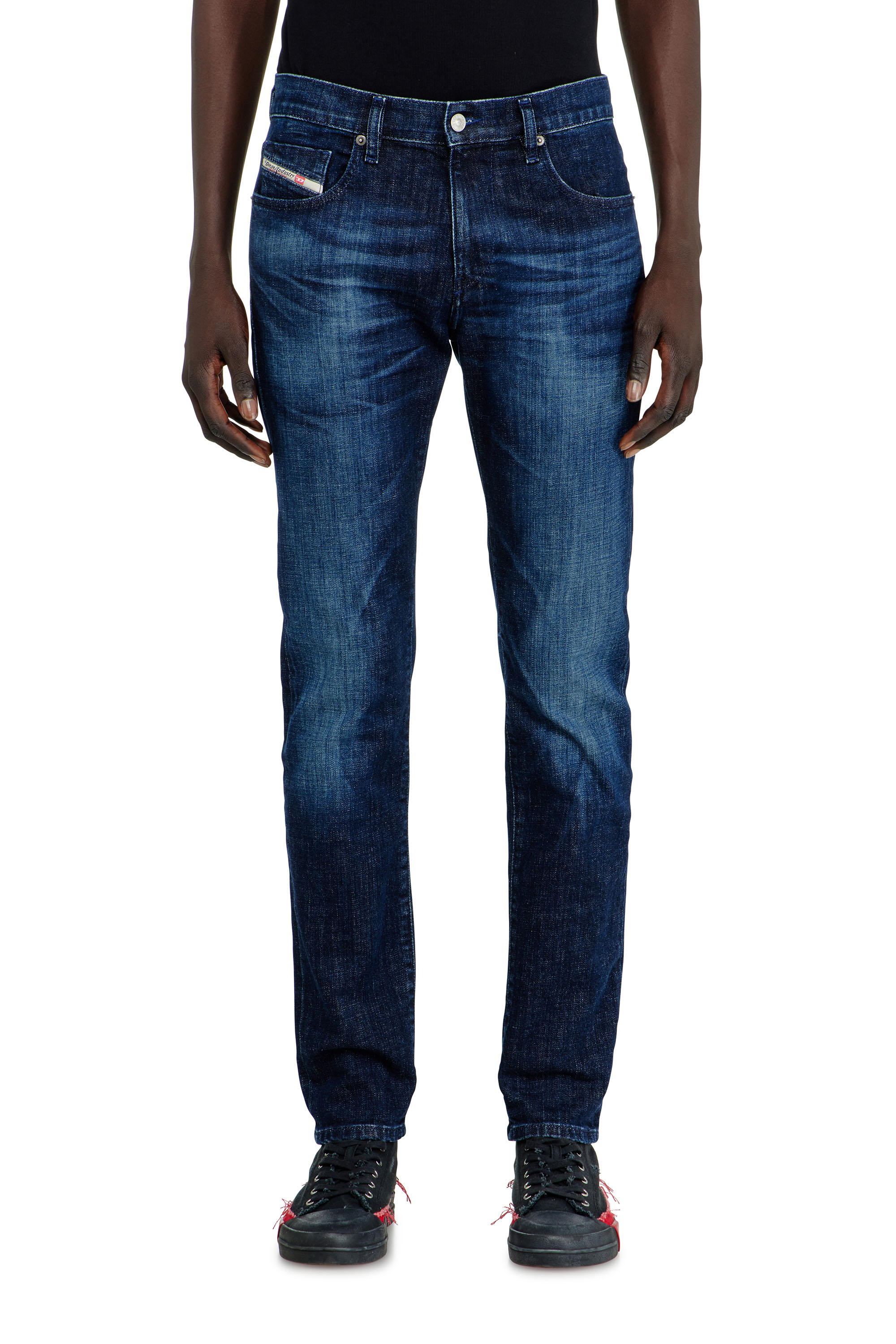 Diesel - Slim Jeans 2019 D-Strukt 0ADBL Homme, Bleu Fonc&eacute; - Image 4
