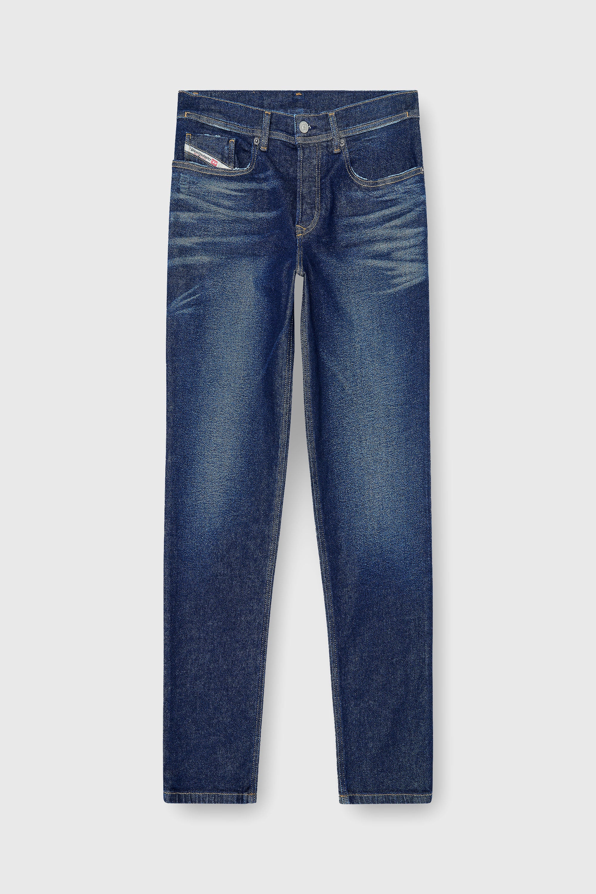 Diesel - Regular Jeans 2023 D-Finitive 0KBBV Homme, Bleu Fonc&eacute; - Image 2