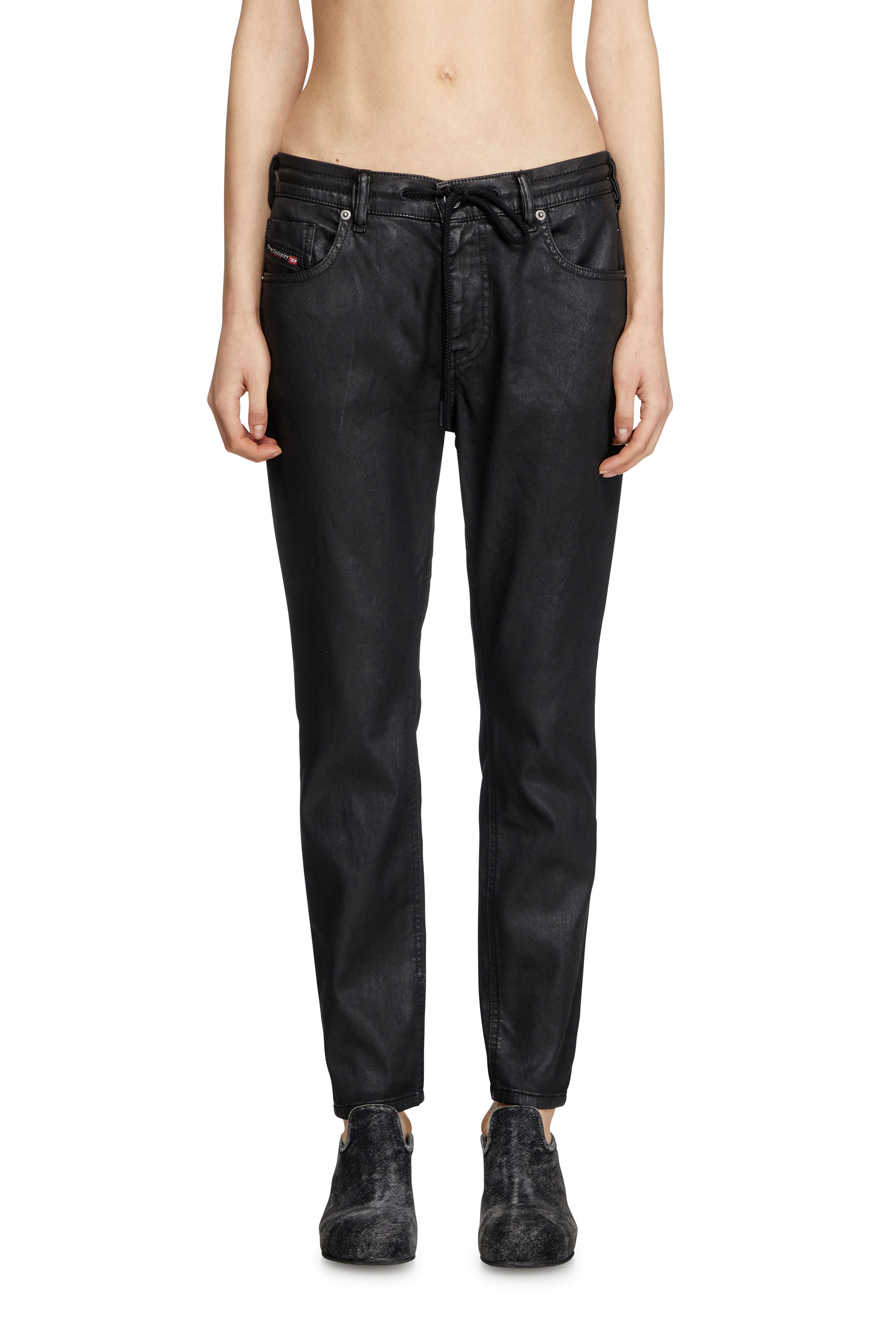 Diesel - Regular 2031 D-Krailey Joggjeans&reg; 068PX Femme, Noir/Gris fonc&eacute; - Image 3