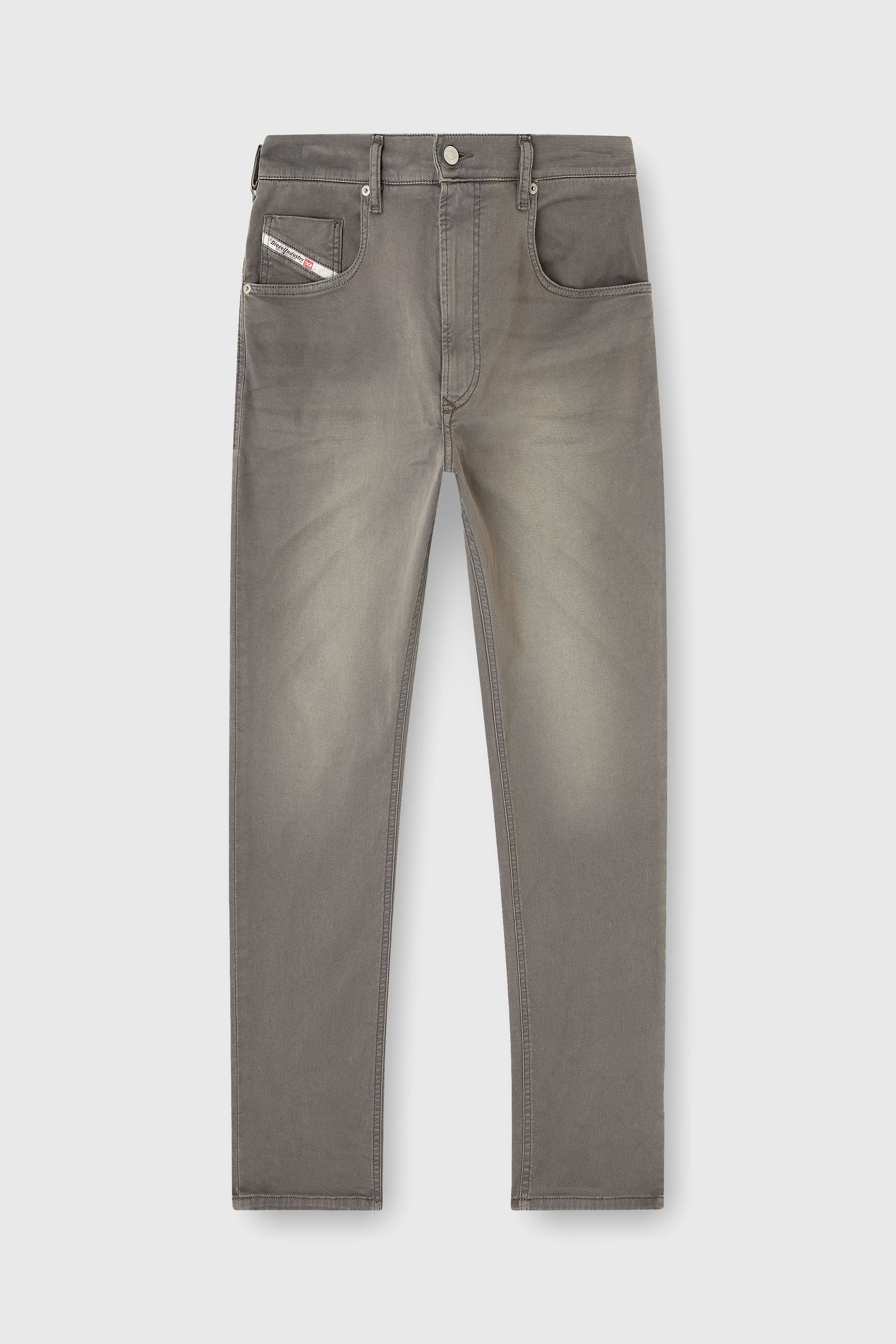Diesel - Man's Regular 2032 D-Krooley-BW Joggjeans&reg; 0670M, Grey - 2