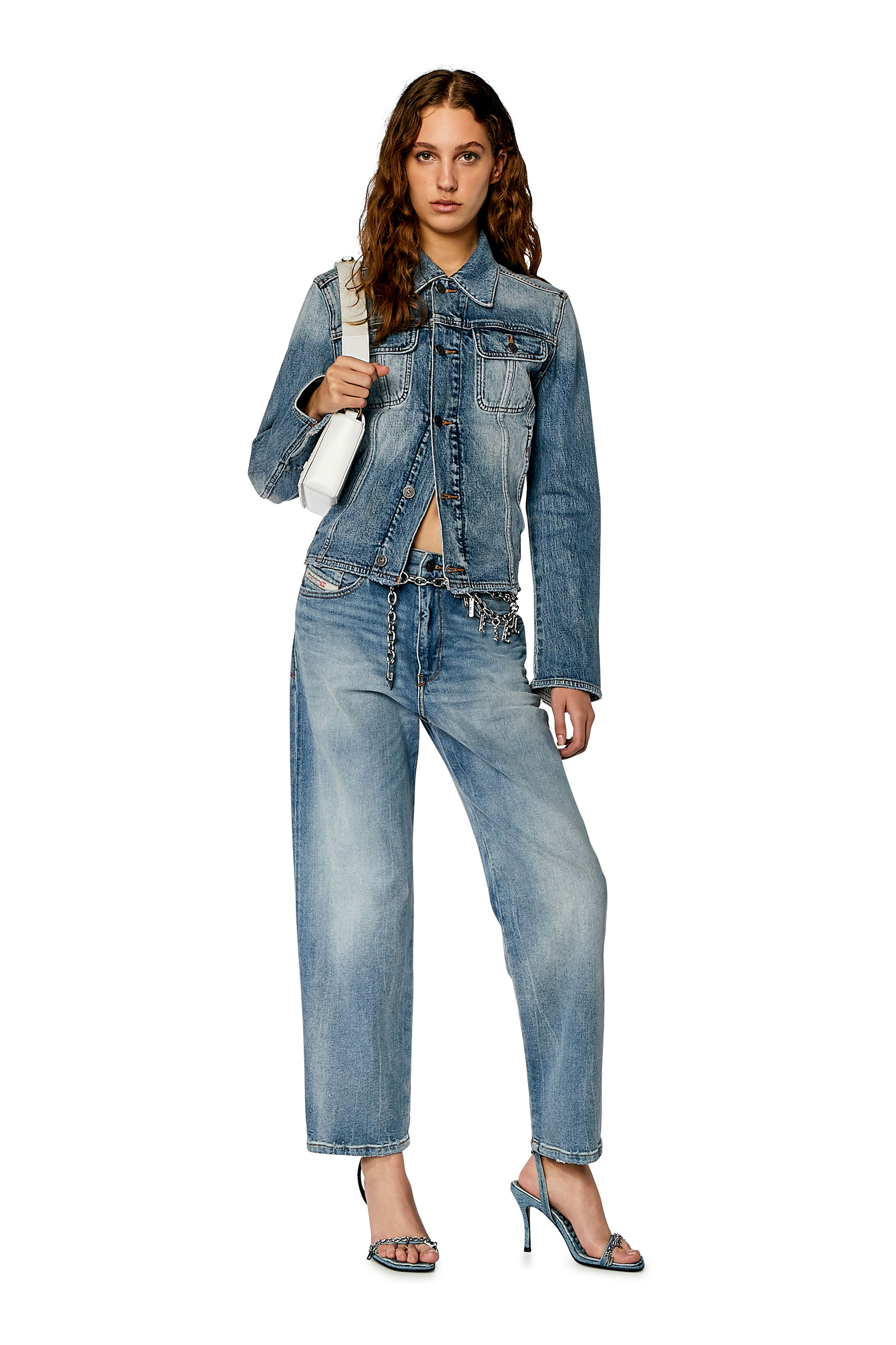 Diesel - Regular Jeans 2016 D-Air 0PFAR Femme, Bleu Clair - Image 1
