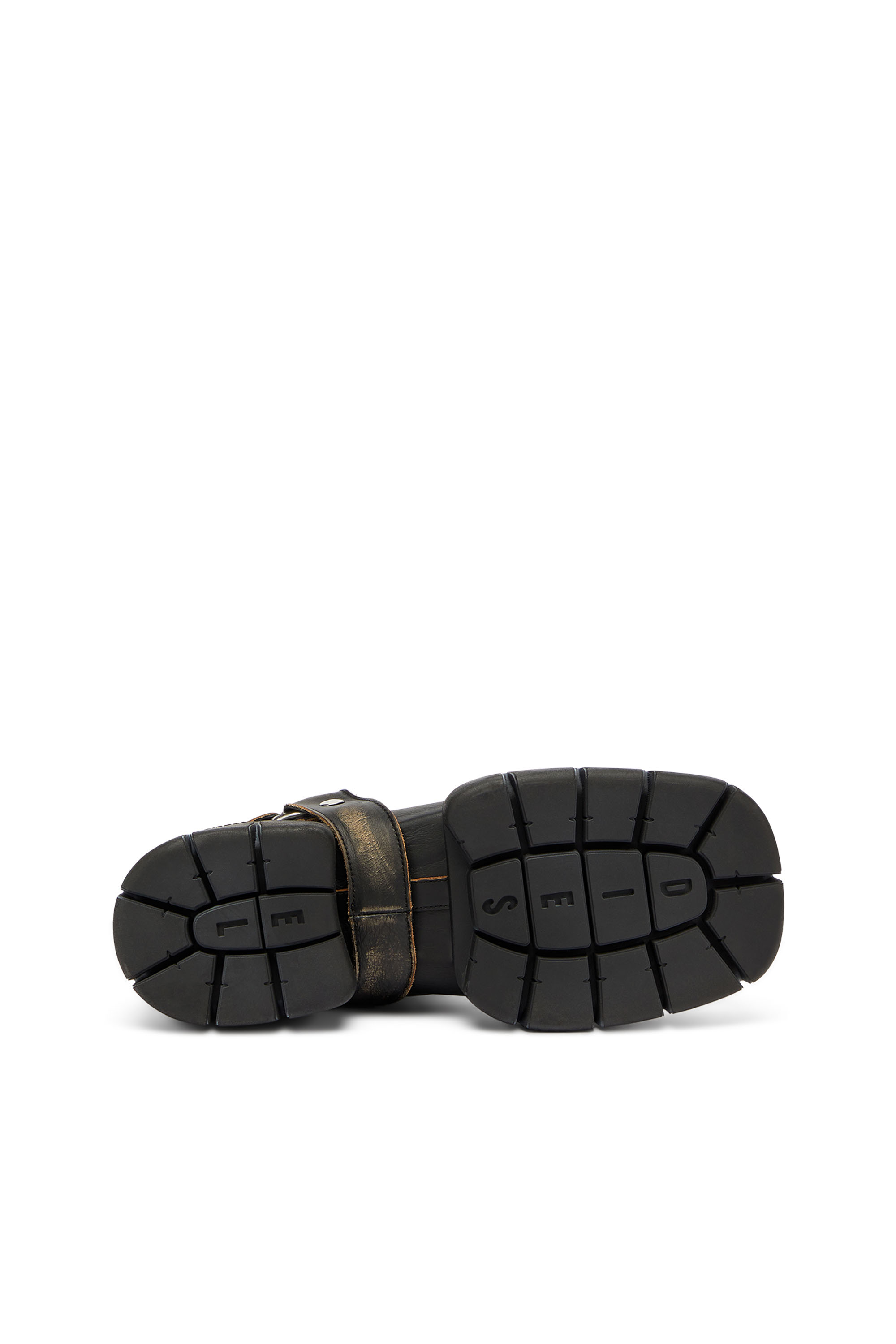 Diesel - D-TEX TU, D-Tex - Bottes biker en cuir effet vieilli Homme in ToBeDefined - 4