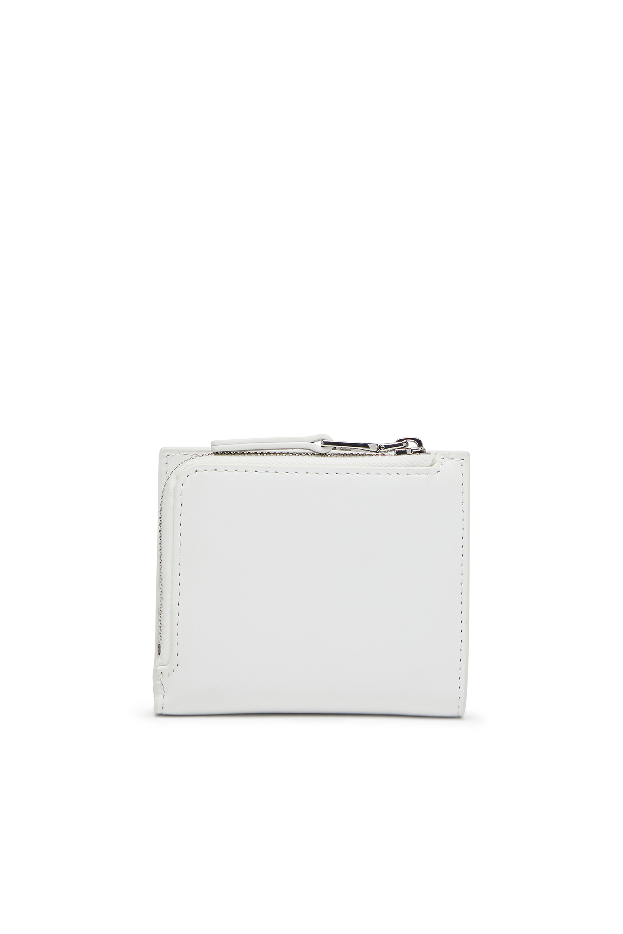 Diesel - 1DR BI FOLD ZIP L, Portefeuille en cuir à deux volets Femme in Blanc - 2