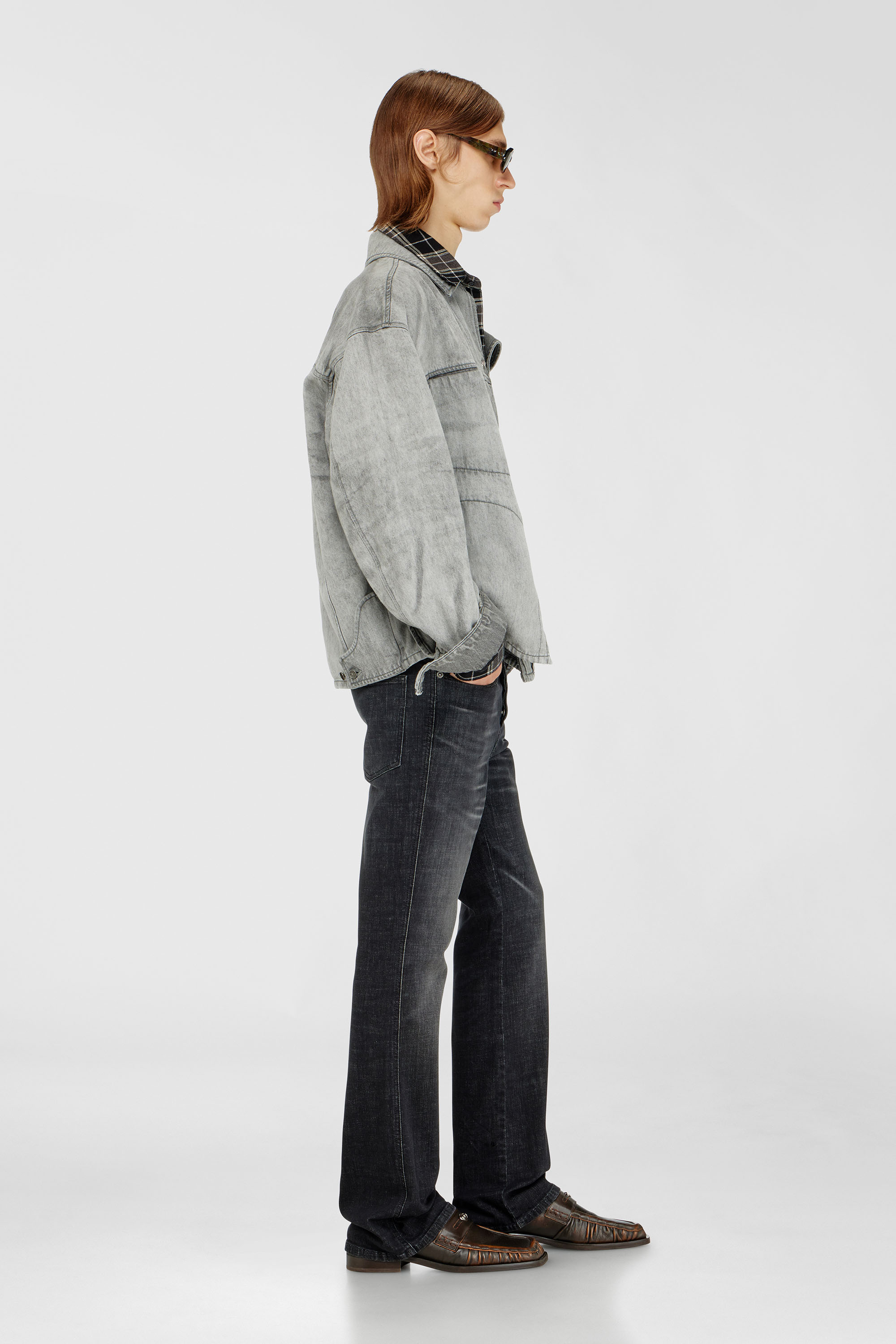 Diesel - Bootcut Jeans 1998 D-Buck 09H34 Homme, Noir/Gris fonc&eacute; - Image 2