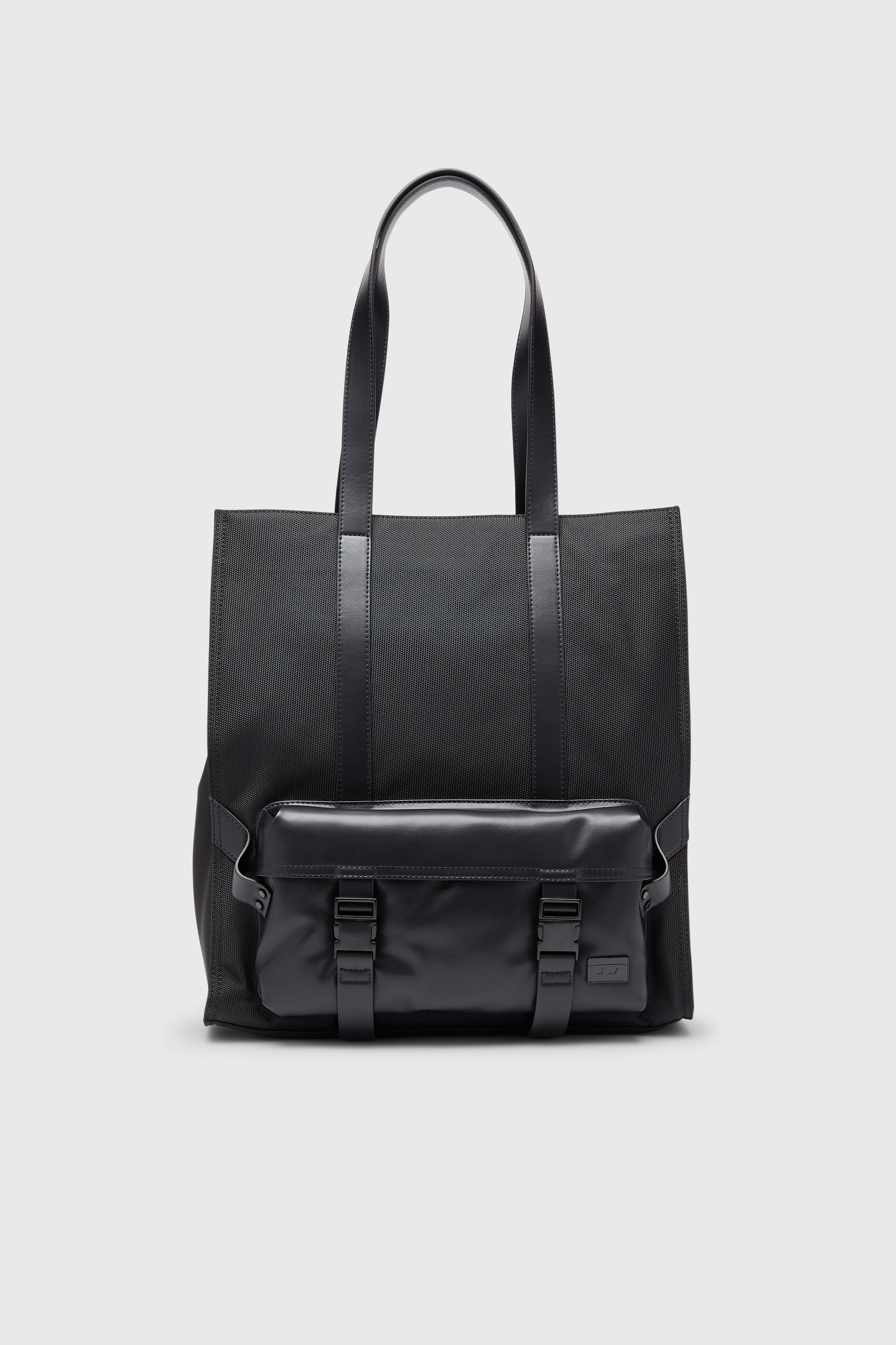Diesel - MULTI-PKTS TOTE X, Multi-Pkts - Sac cabas avec poche &agrave; rabat et zip Mixte in Noir - 1