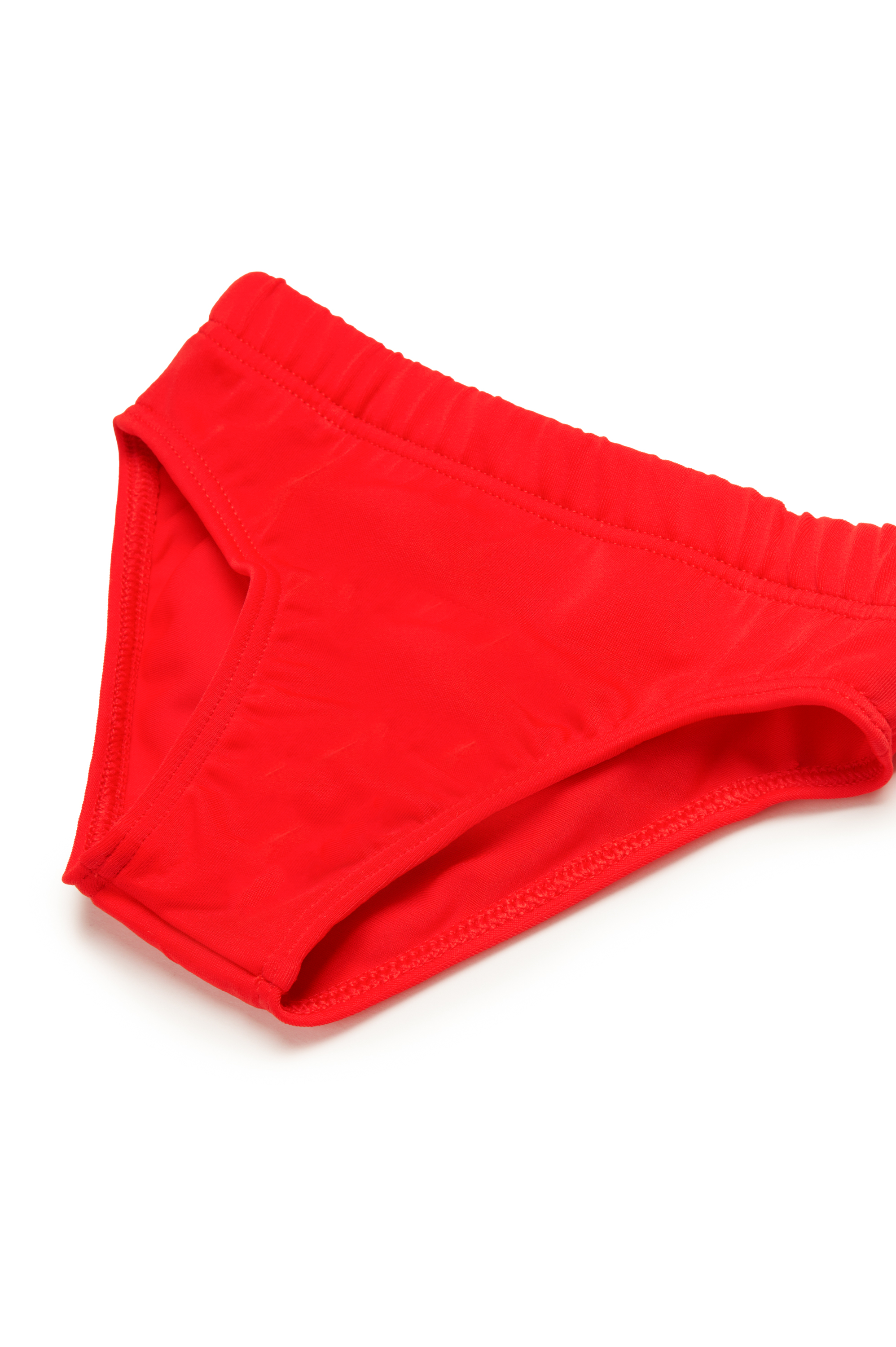 Diesel - MELLIB, Slip de bain avec imprimé Oval D Homme in Rouge - 3