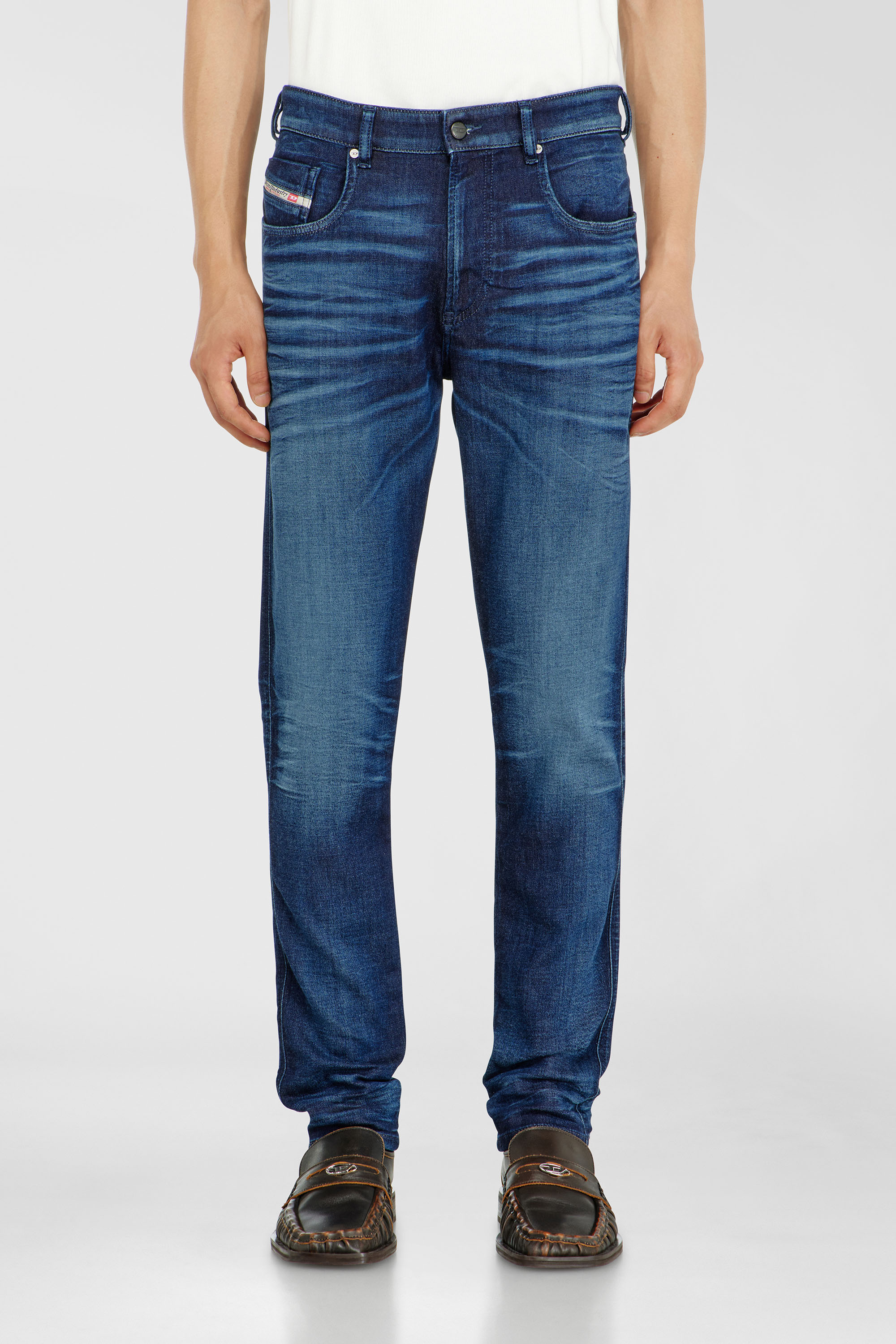 Diesel - Slim 2062 D-Strukt Joggjeans&reg; 068WJ Homme, Bleu Fonc&eacute; - Image 2