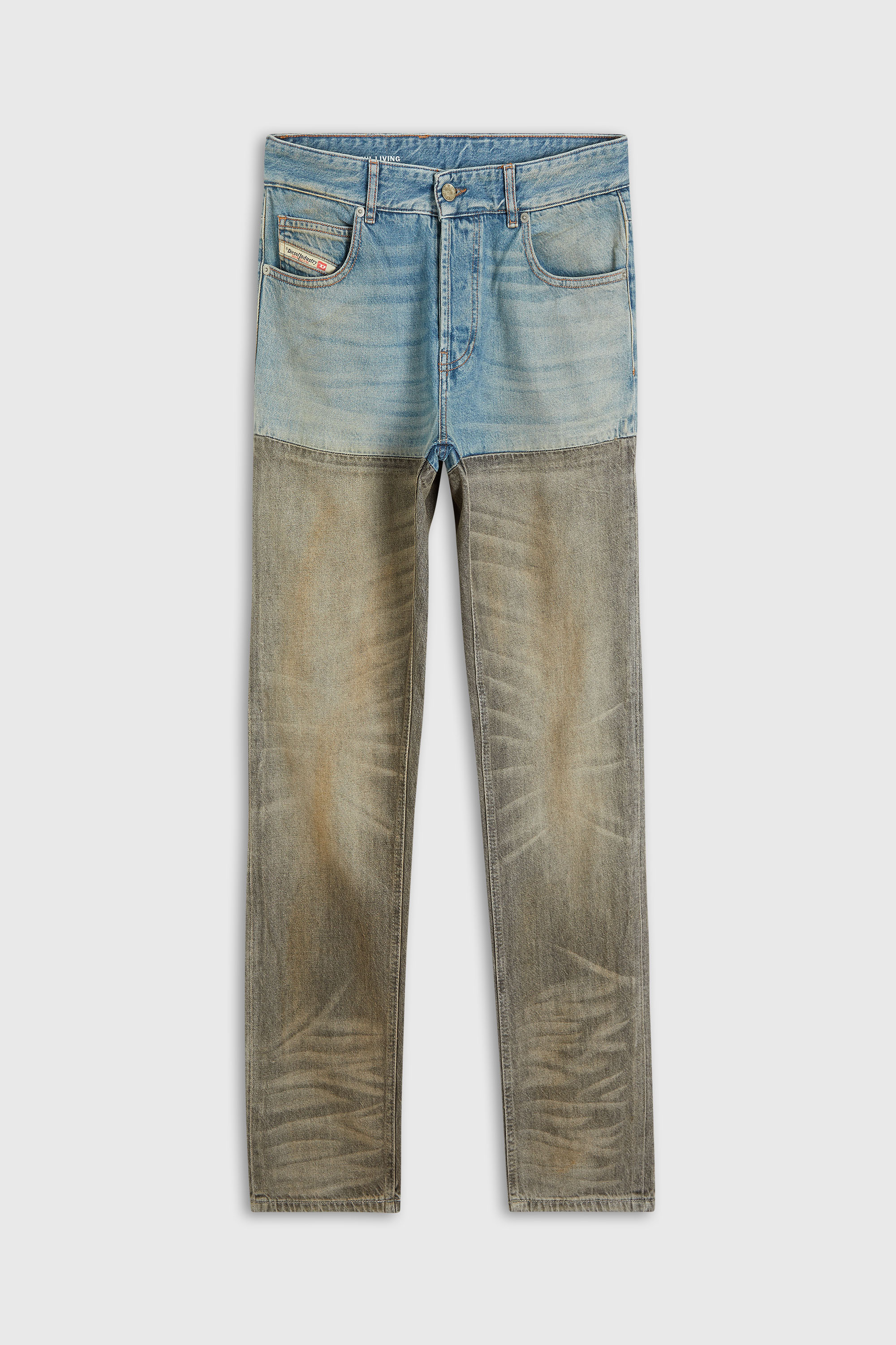 Diesel - Slim Jeans 1993 D-Vyl 0ADDX Homme, Gris/Bleu - Image 5