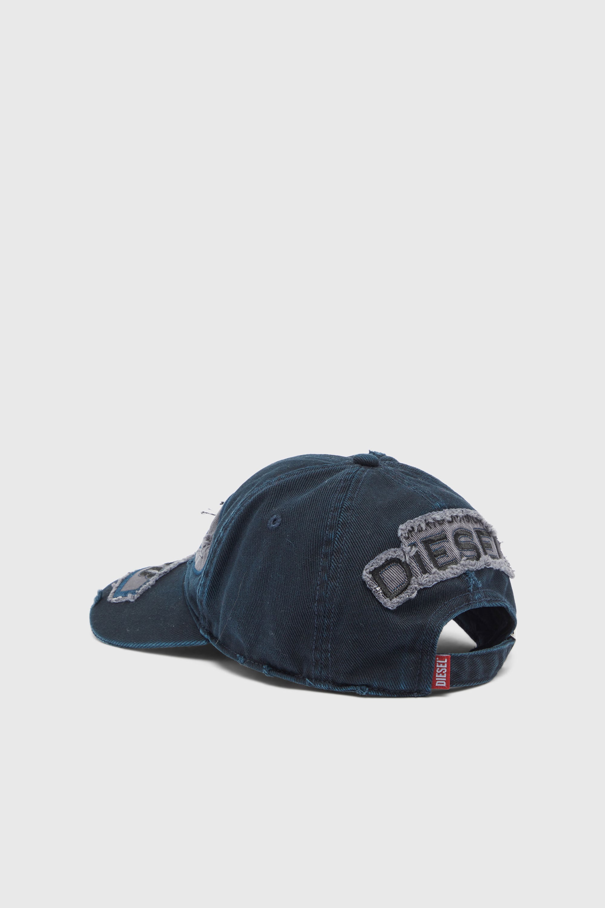 Diesel - C-BRAFF, Casquette de baseball avec empi&egrave;cements brod&eacute;s Mixte in Bleu - 2