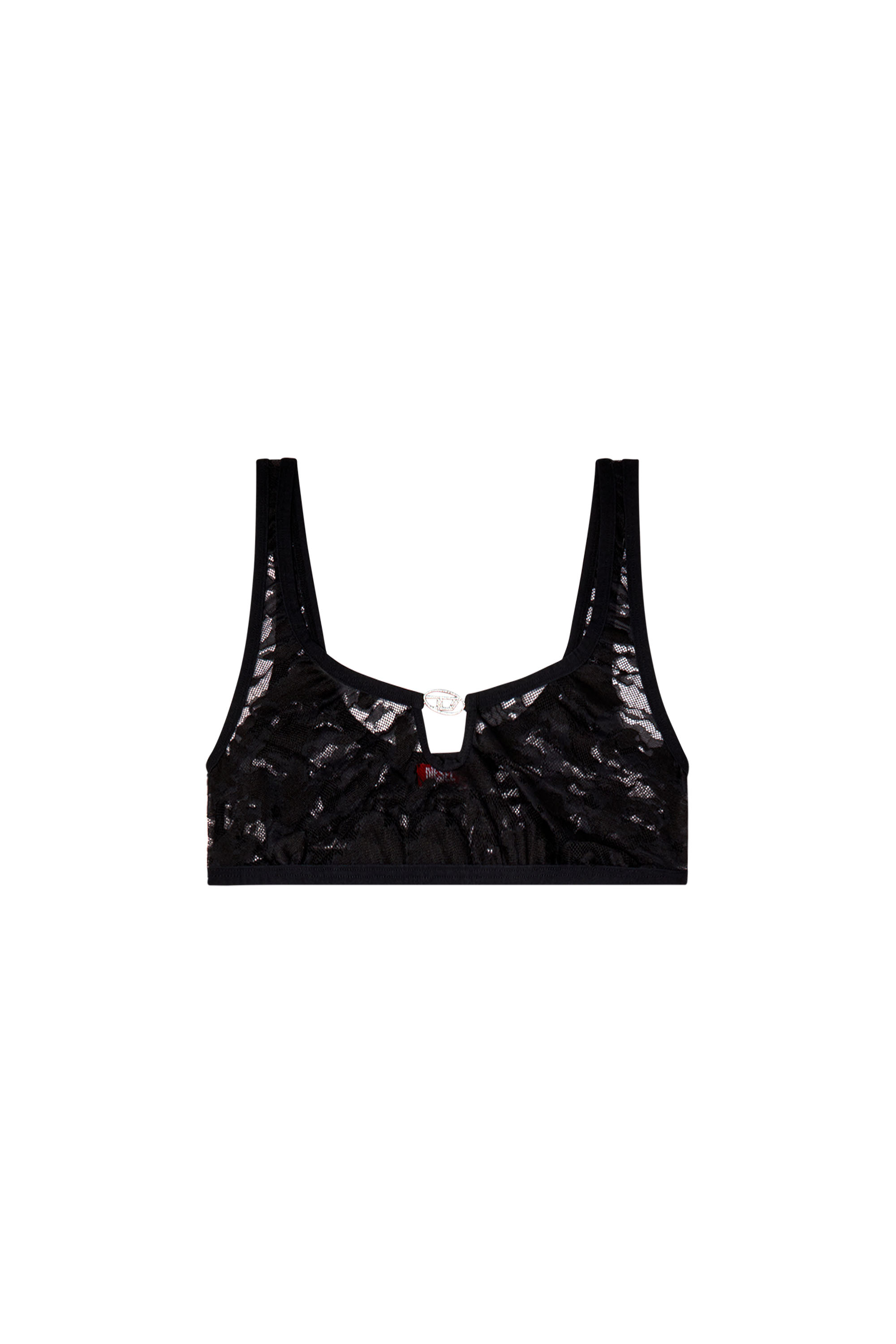 UFSB-D-OVAL-LACE-BRALETTE, Noir