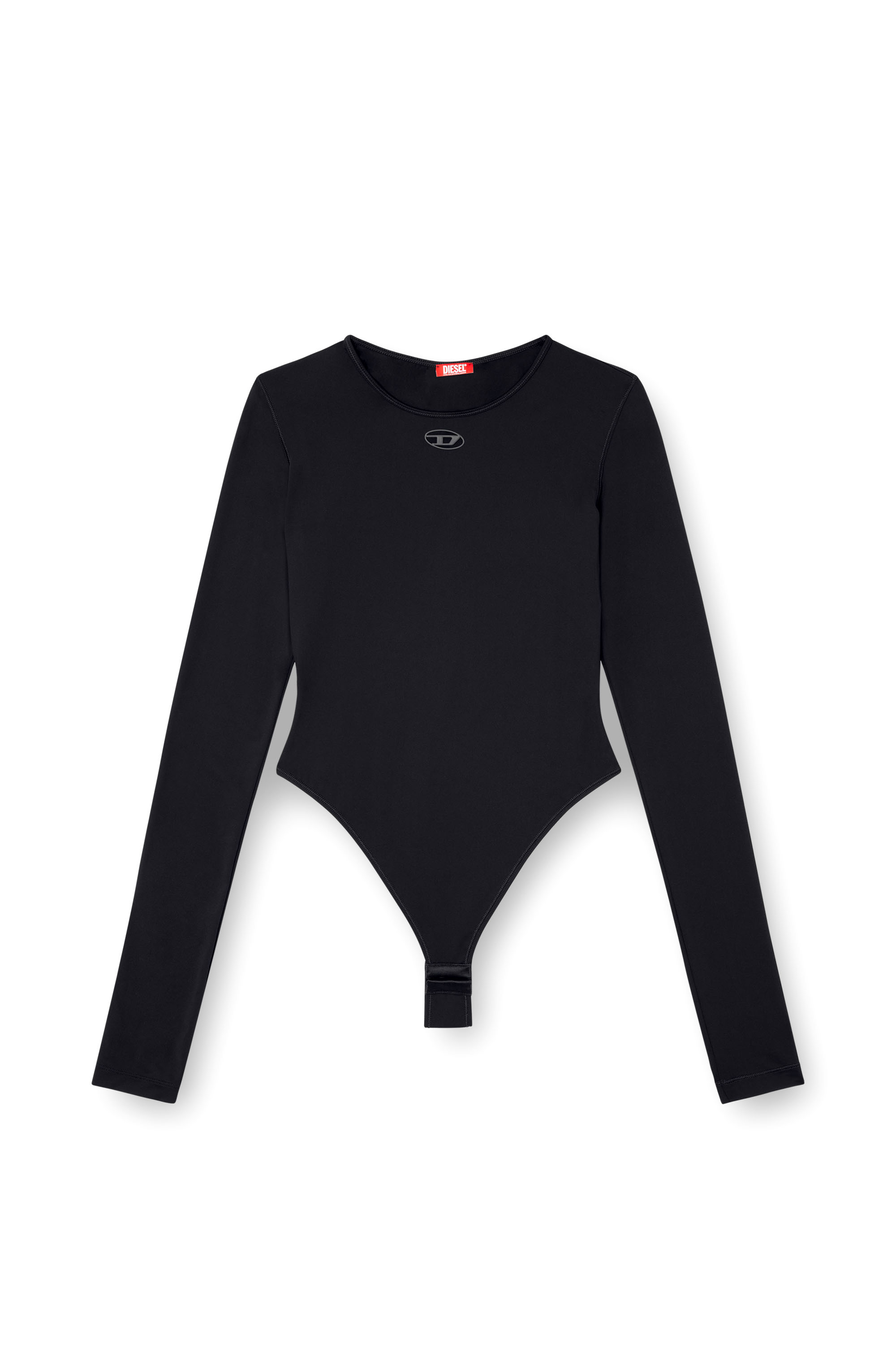 Diesel - ANGELINA-UTLT, Body en nylon stretch Femme in Noir - 3