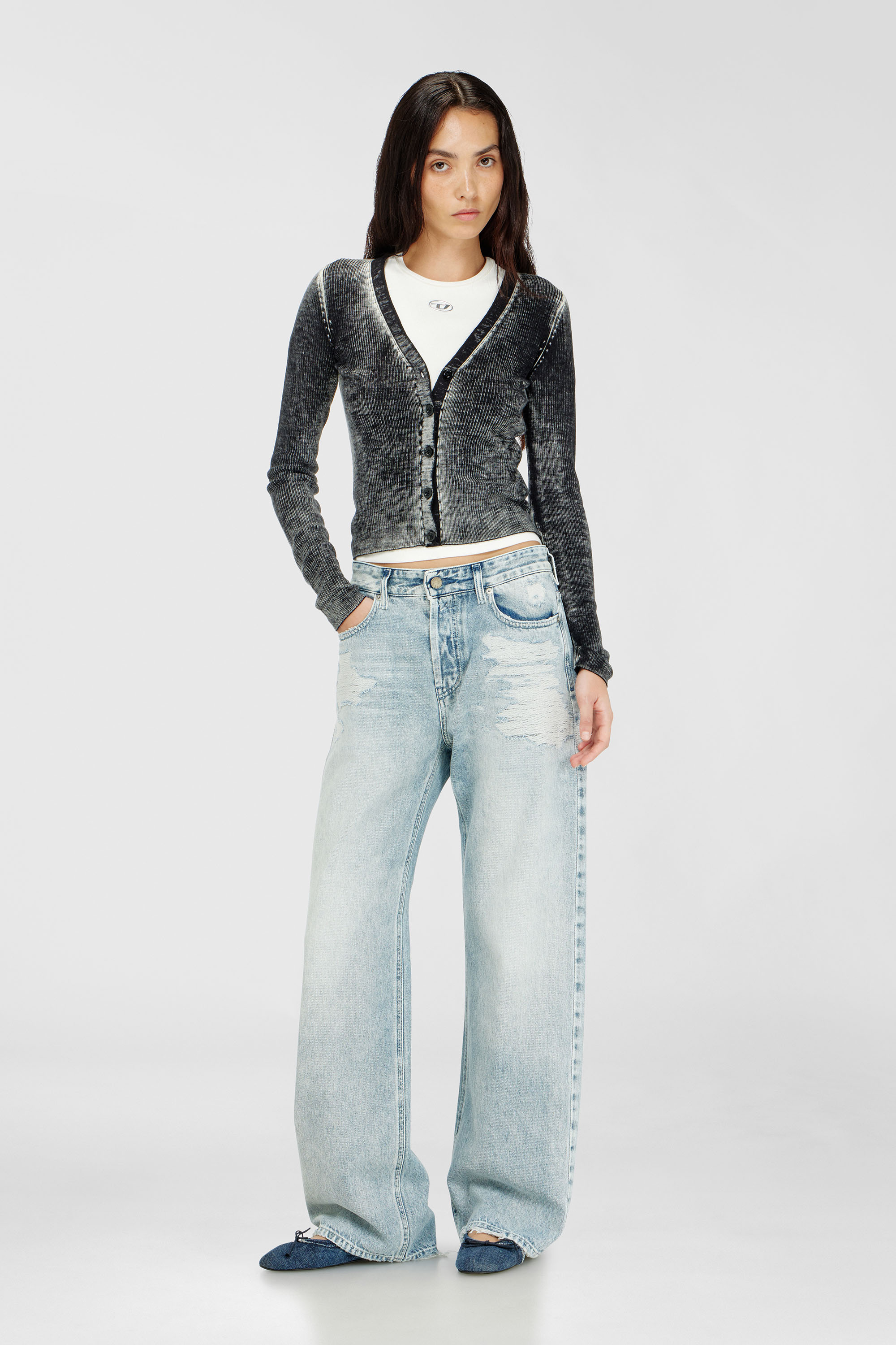 Diesel - Relaxed Jeans 1990 D-Waigee 09R51 Femme, null - Image 1