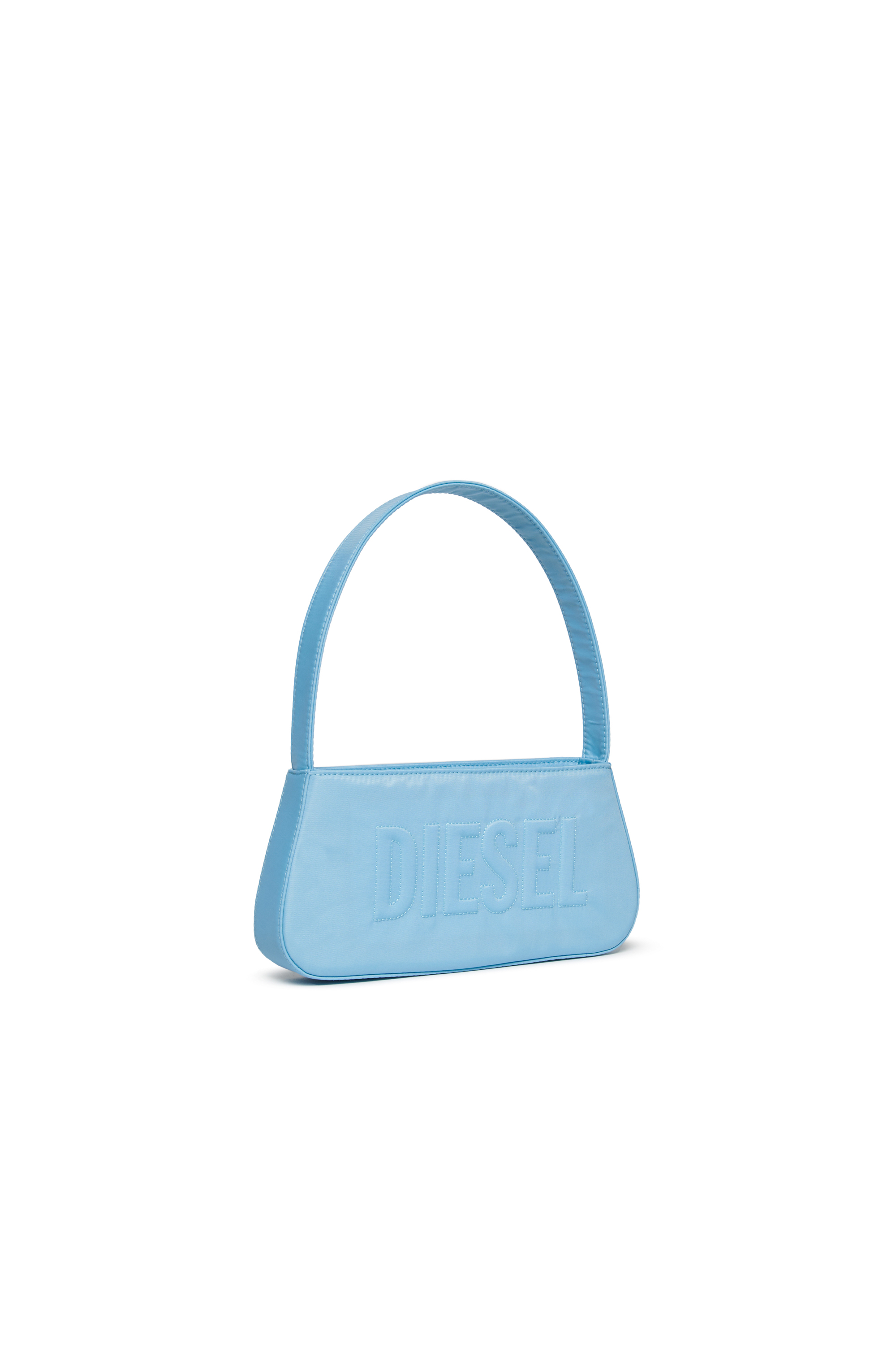Diesel - WDELIA, WDELIA Sac en nylon avec logo brodé Femme in Bleu - 3
