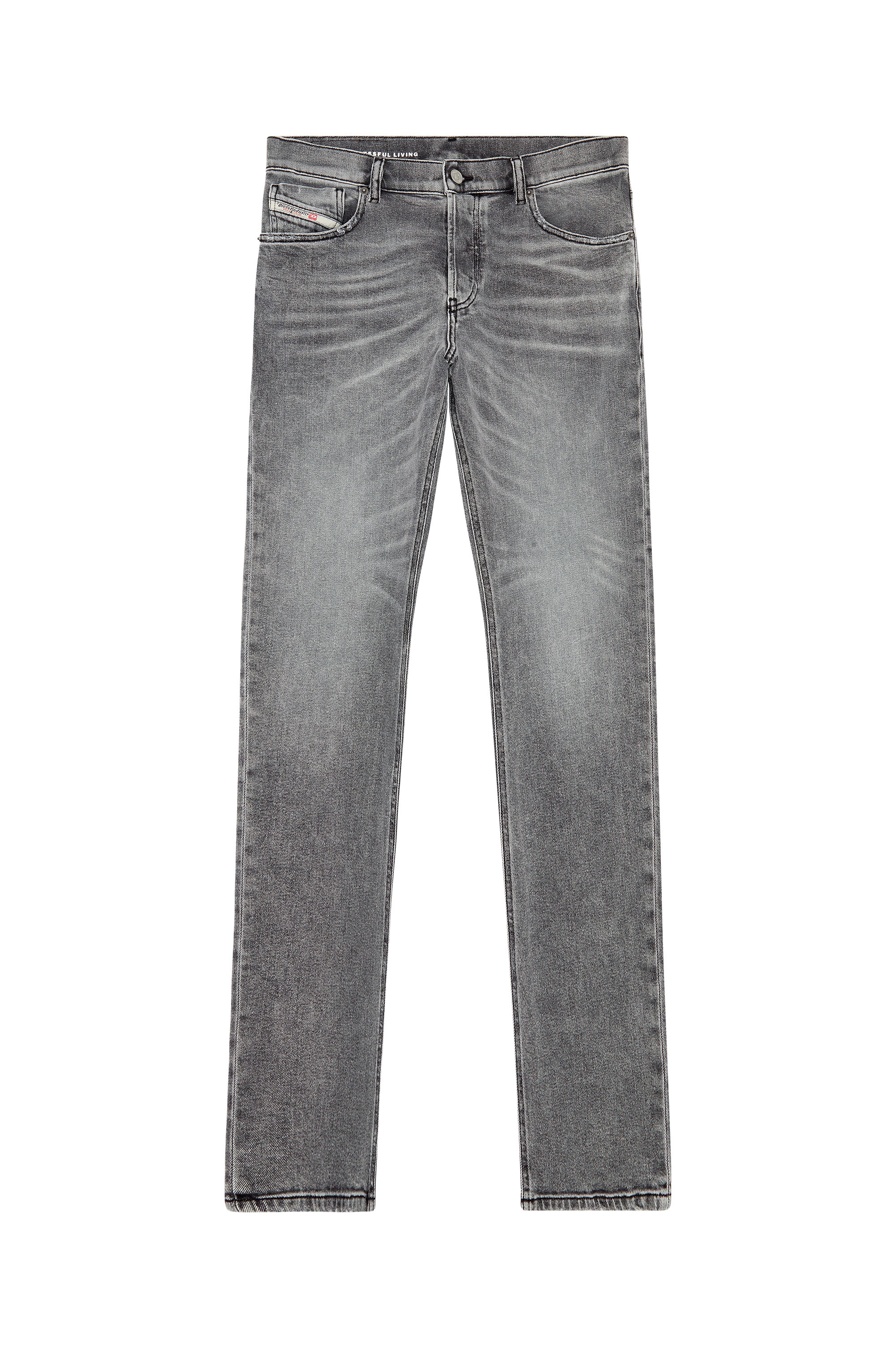 Diesel - Homme Straight Jeans 1995 D-Sark 09H47, Gris - Image 5