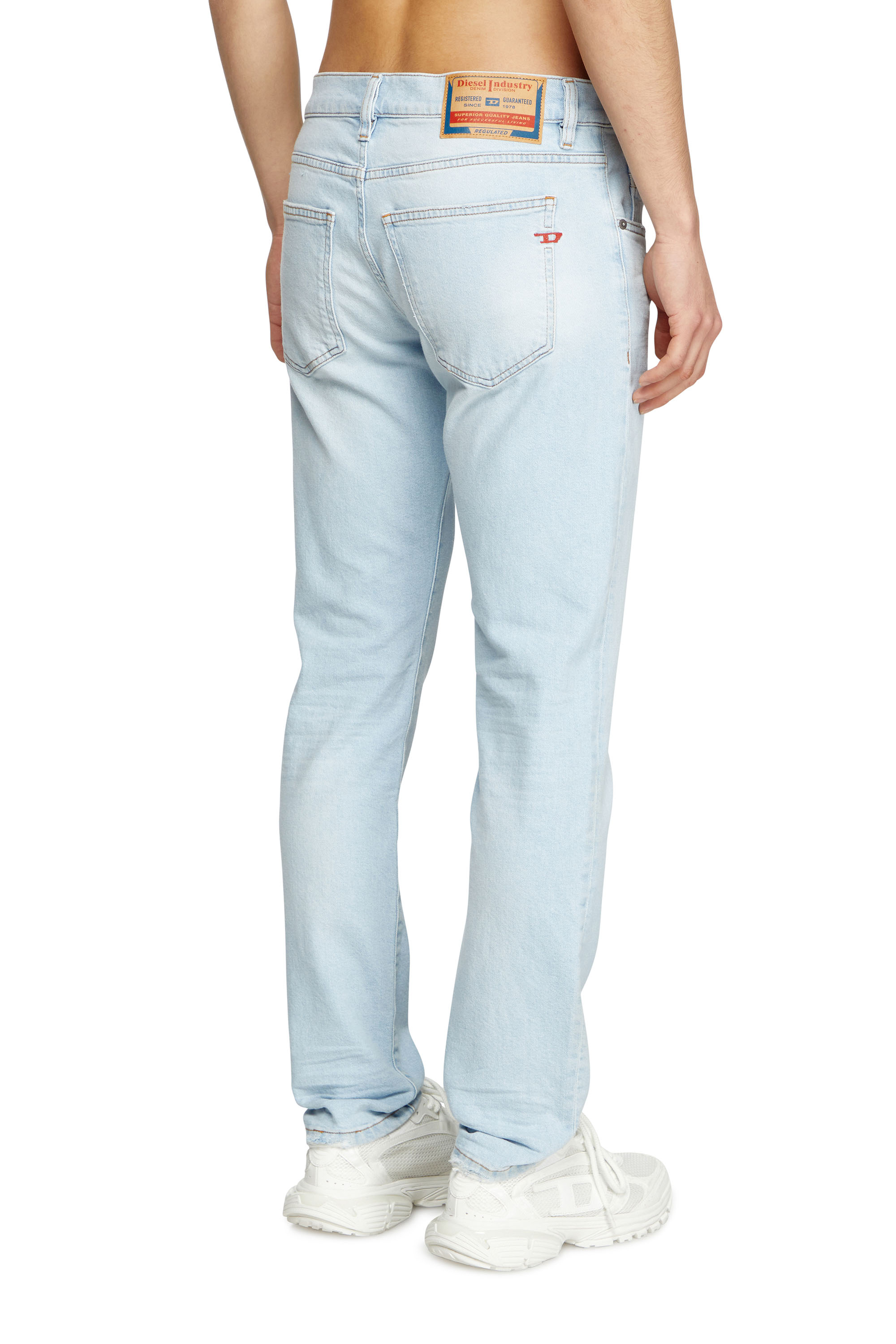 Diesel - Slim Jeans 2019 D-Strukt 0CLBF Homme, Bleu Clair - Image 3