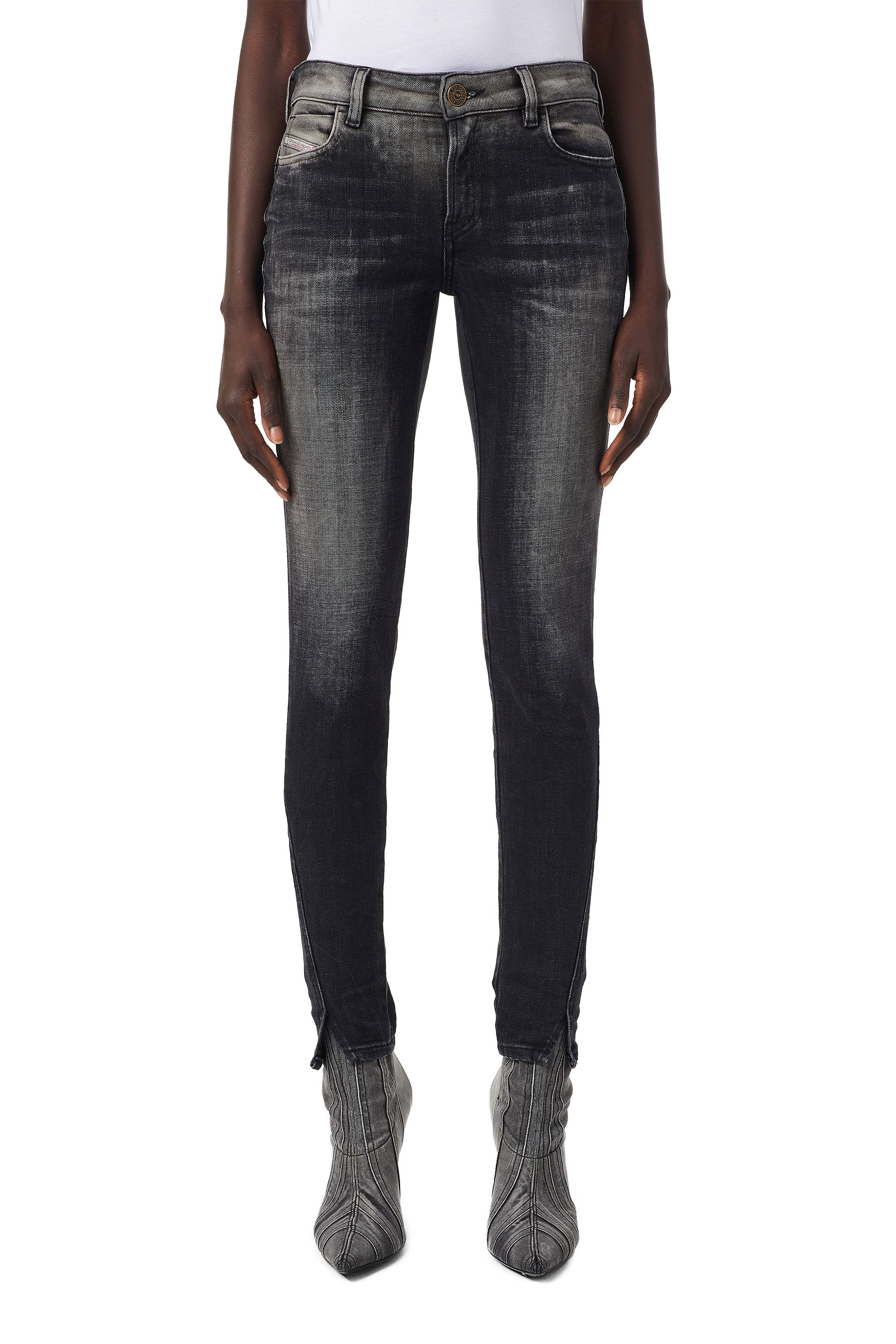 D-Jevel 09B18, Black/Dark grey - Jeans