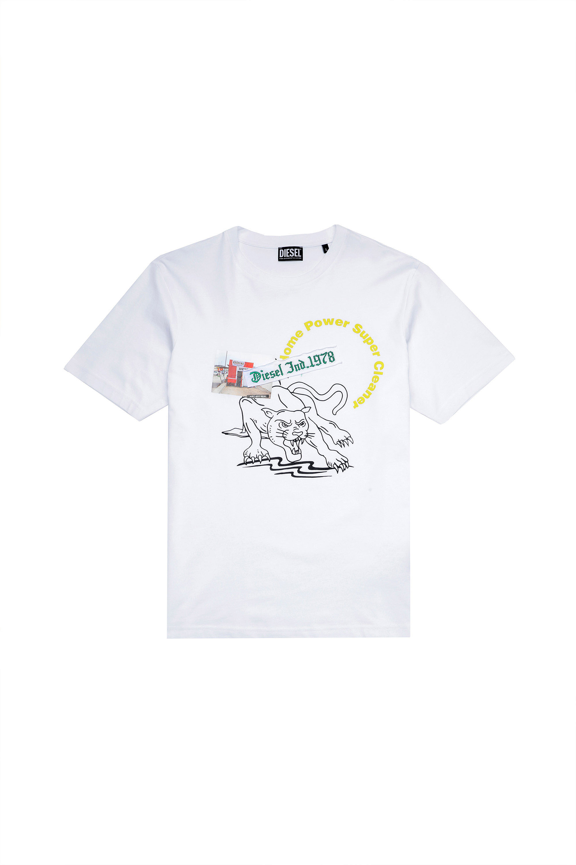 T-JUST-B60, White - T-Shirts
