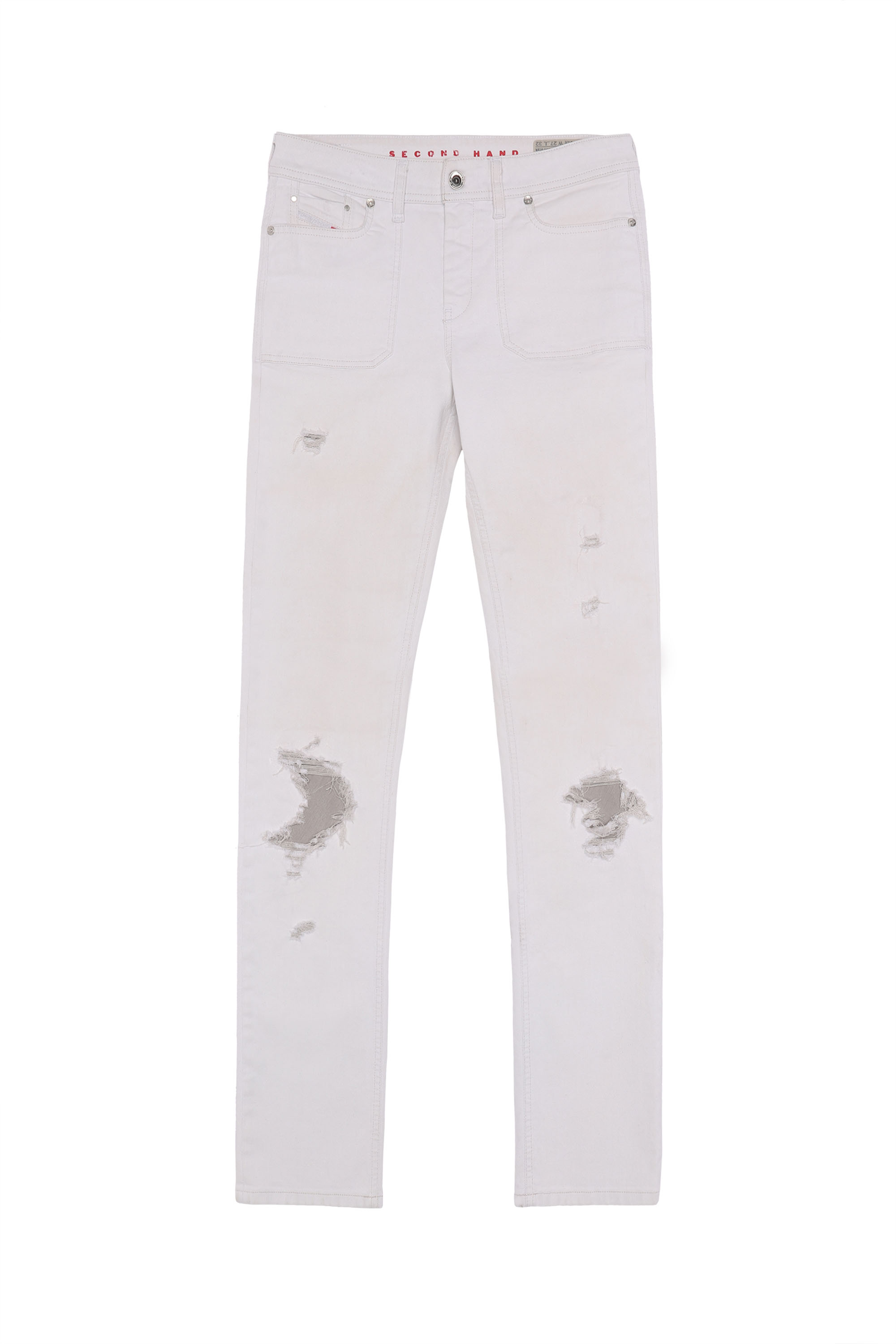 Diesel - REEN-PATCH Femme, Blanc - Image 1