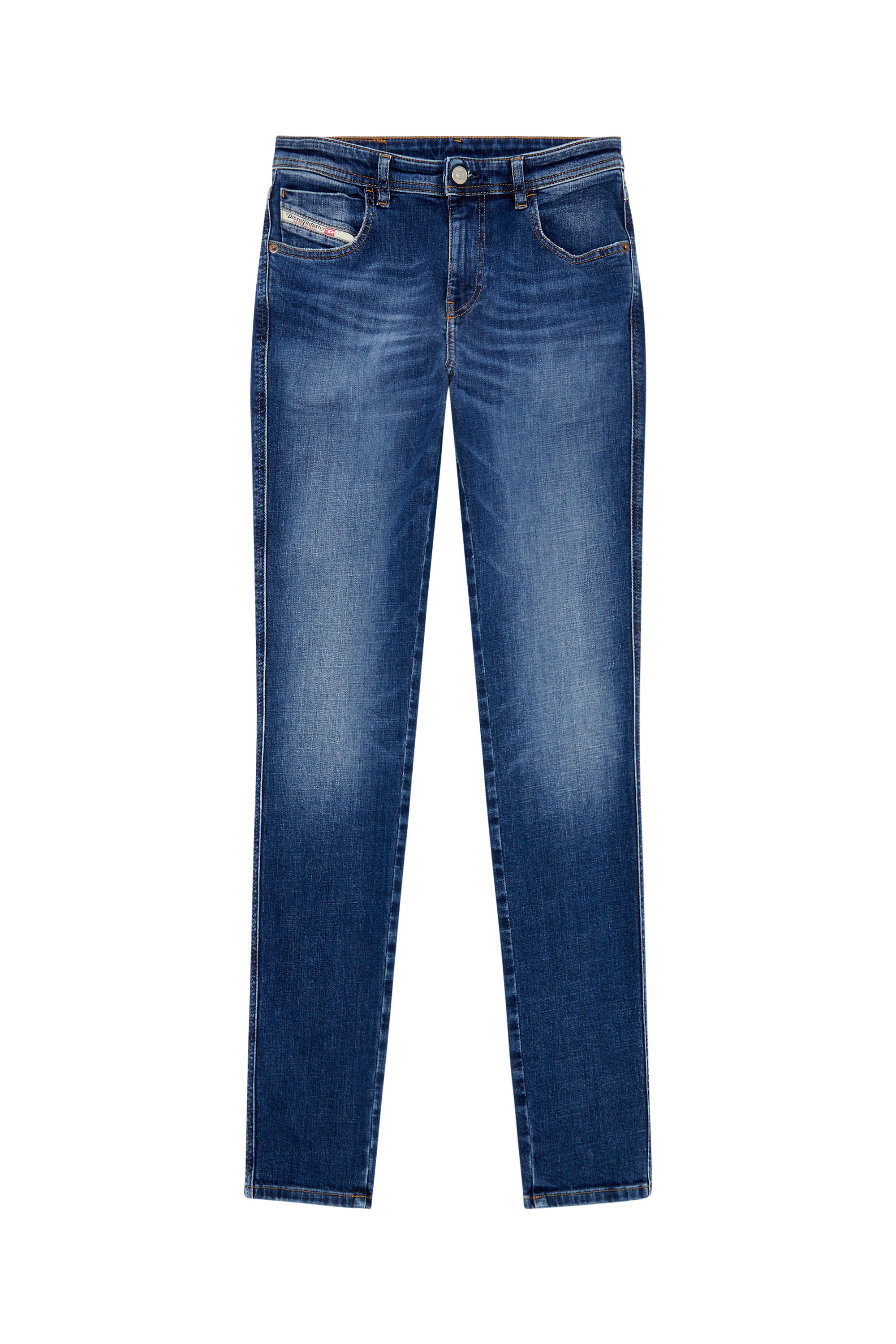 Diesel - Skinny Jeans 2015 Babhila 09H63 Femme, Bleu Fonc&eacute; - Image 2
