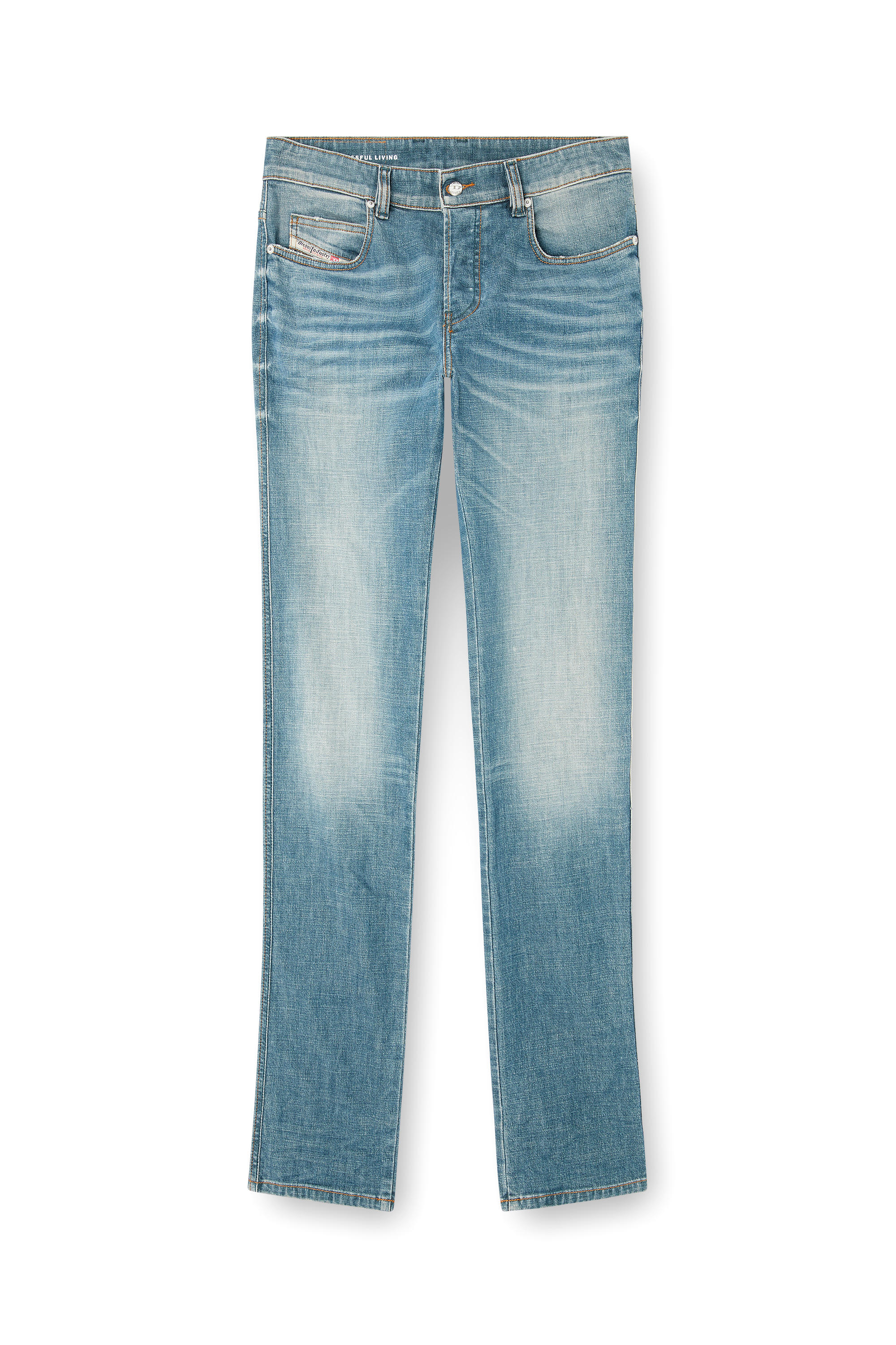 Diesel - Slim Jeans 1993 D-Vyl 09M58 Homme, Bleu moyen - Image 2