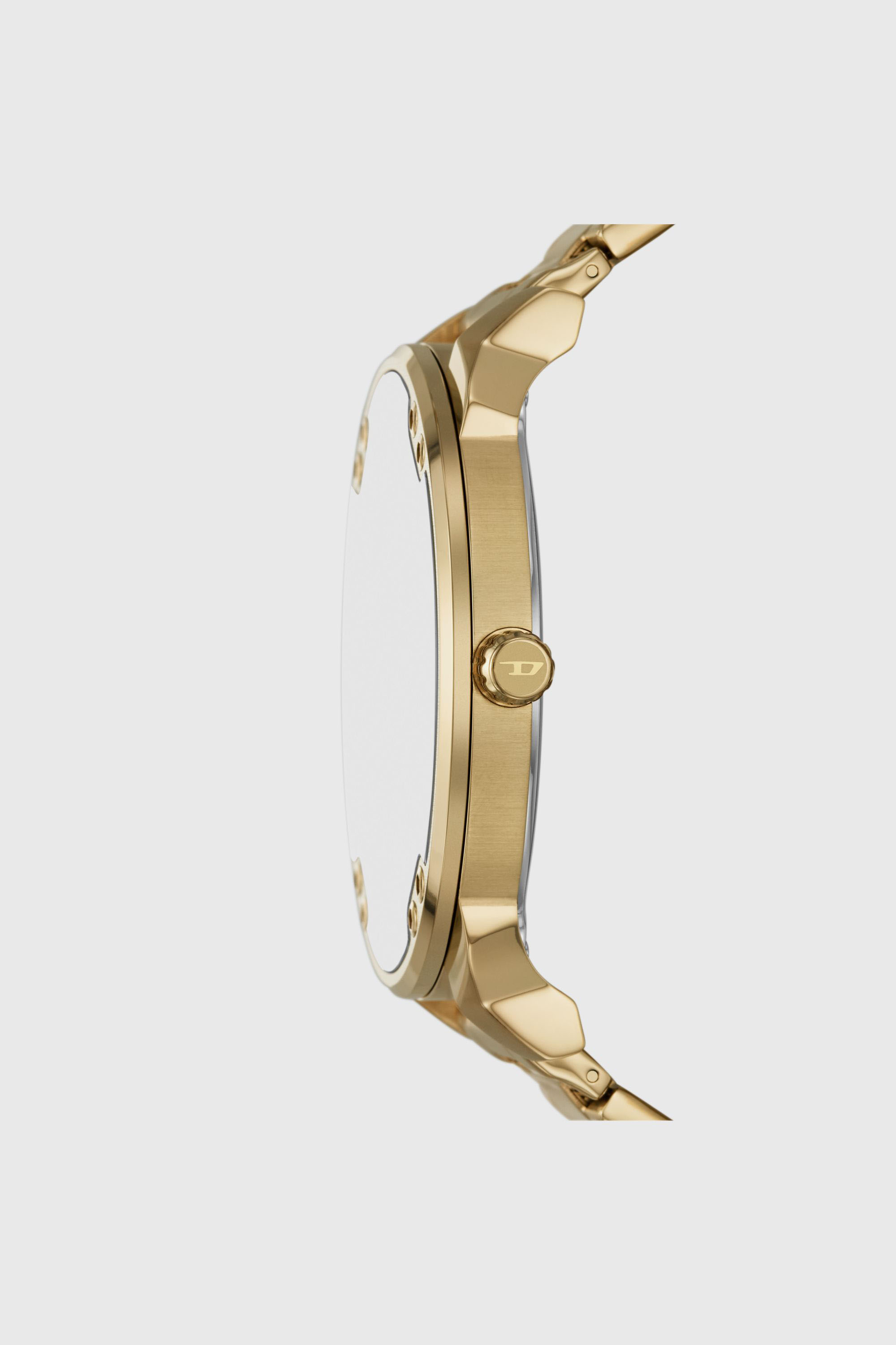Diesel - DZ7490 WATCH, Montre Mr. Daddy Slim en acier inoxydable Homme in Dor&eacute; - 3