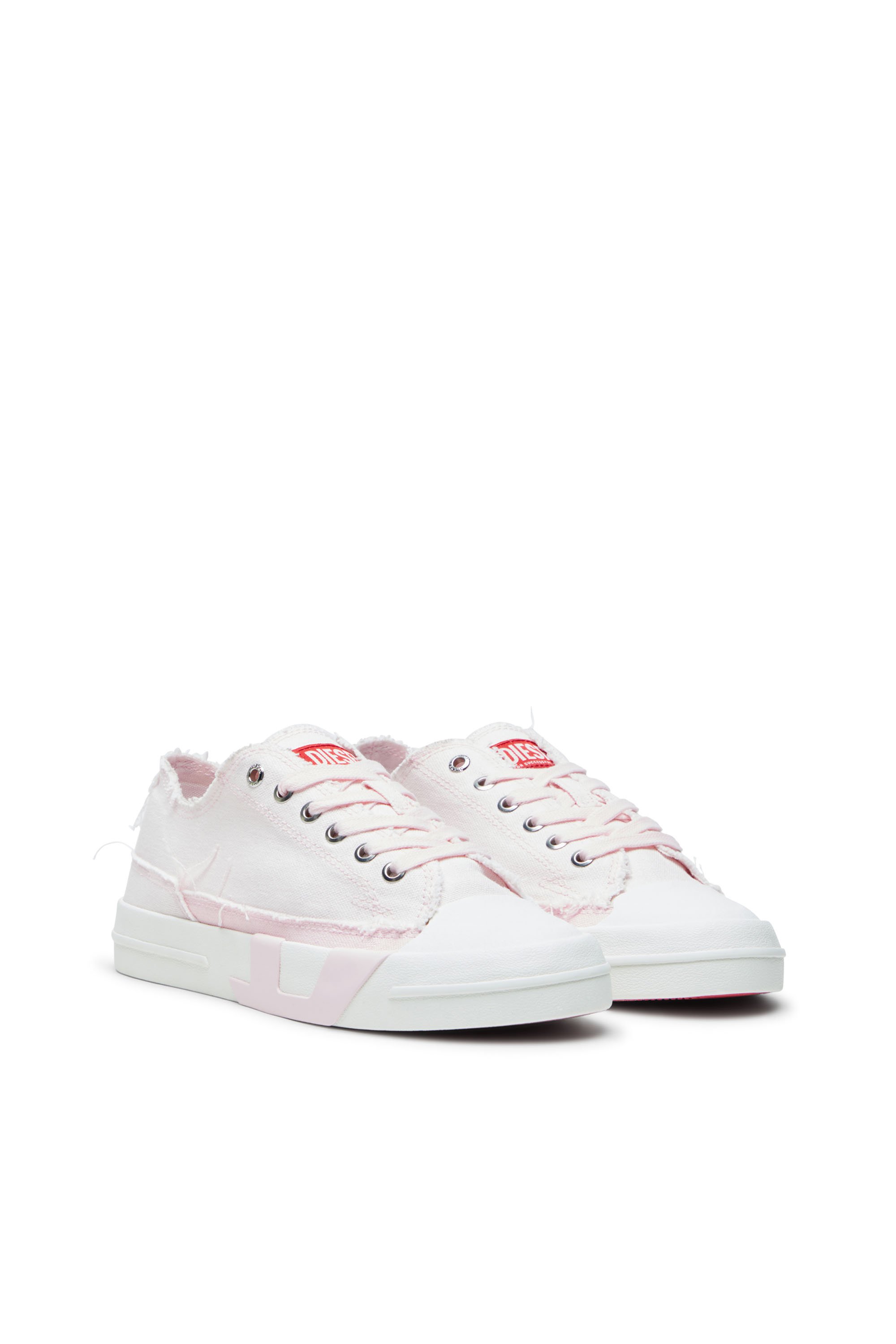 Diesel - S-D-VERSE LOW W, Baskets en toile effilochée Femme in Polychrome - 2