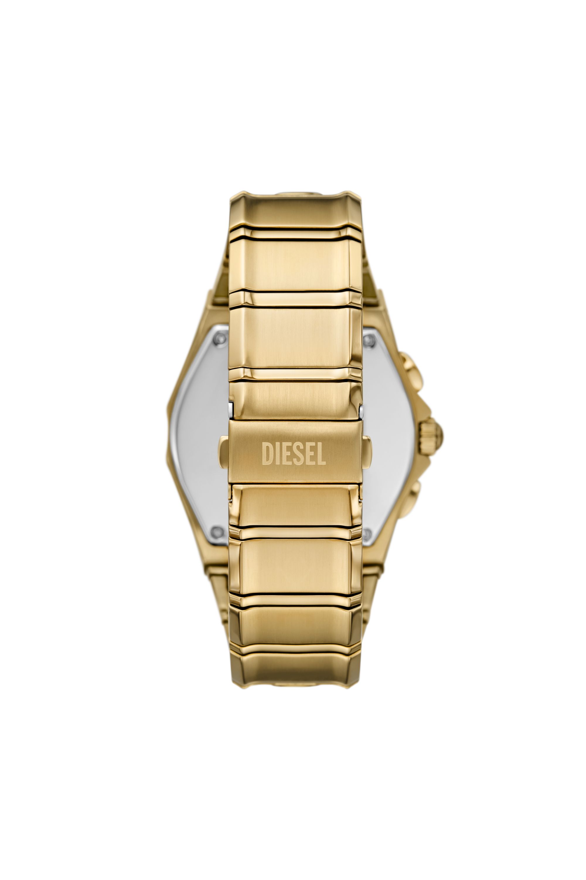 Diesel - DZ4695 WATCH, Montre D-Curve en acier inoxydable ton doré Homme in Doré - 2