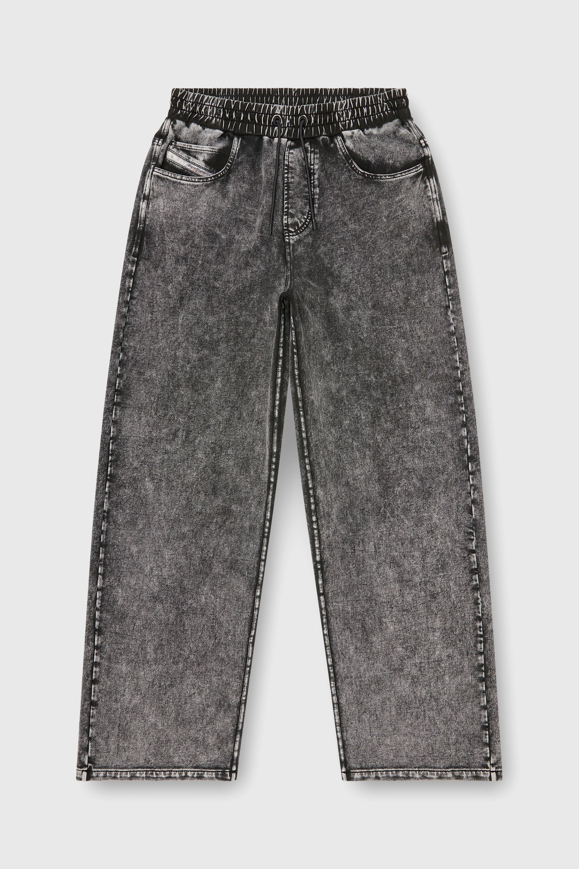 Diesel - P-STUK, Pantalon de surv&ecirc;tement effet denim Homme in Gris - 2