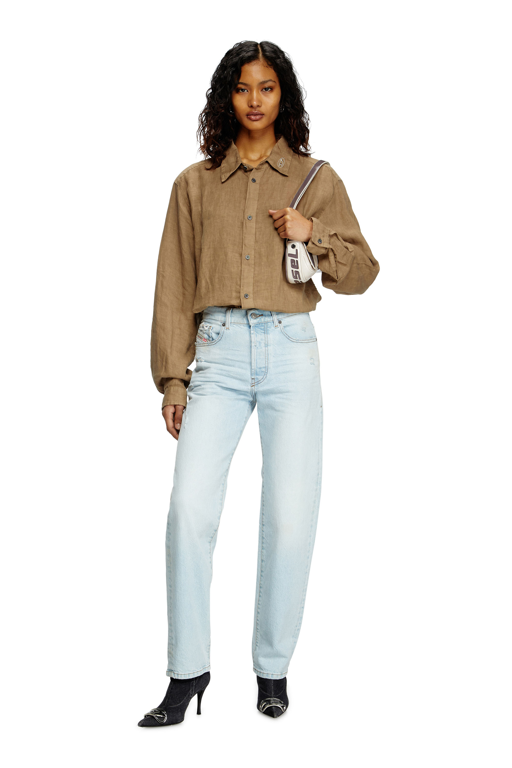 Diesel - Regular Jeans 1988 D-Ark 0CLBF Femme, Bleu Clair - Image 1