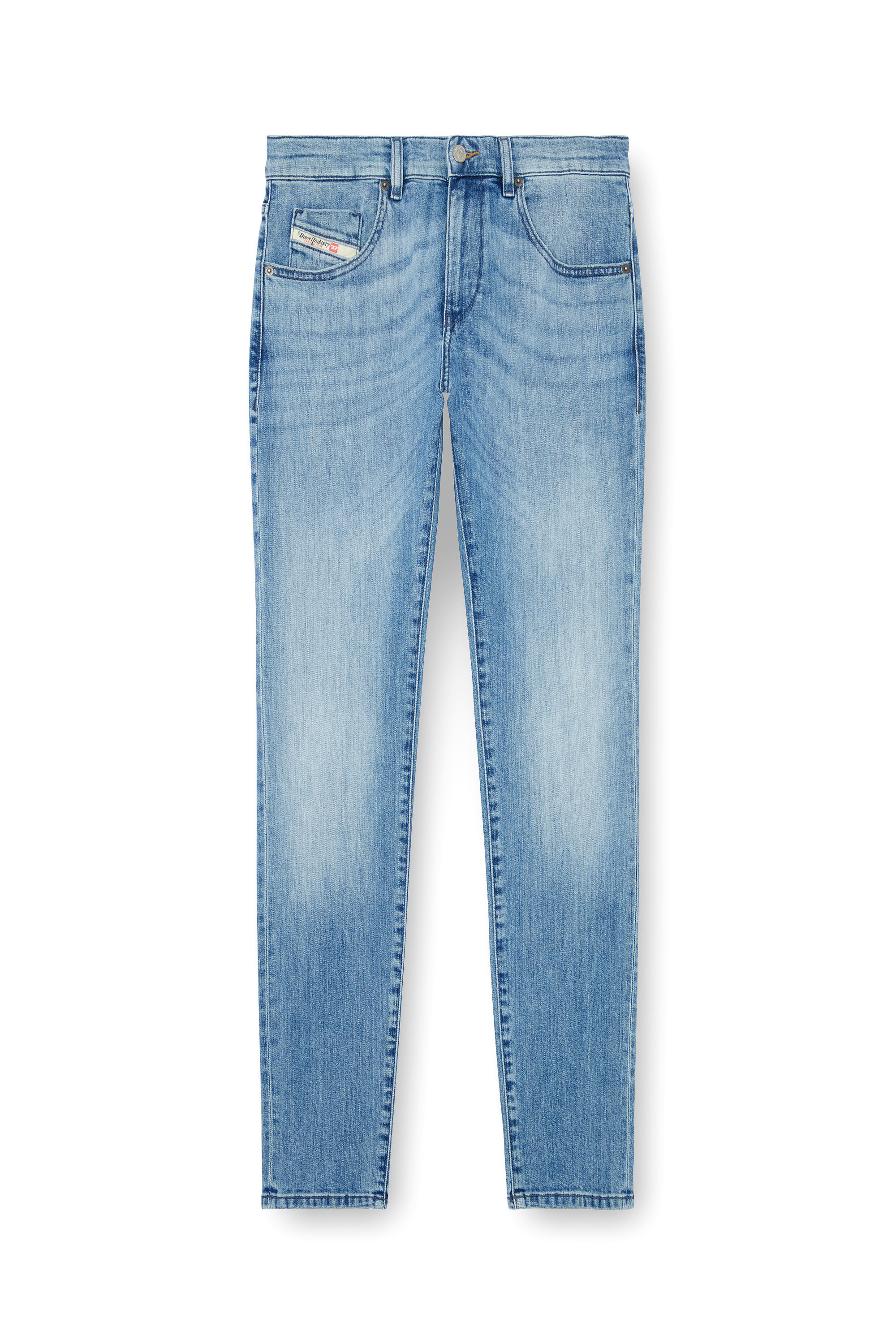 Diesel - Homme Slim Jeans 2019 D-Strukt 0GRDI, Bleu Clair - Image 6