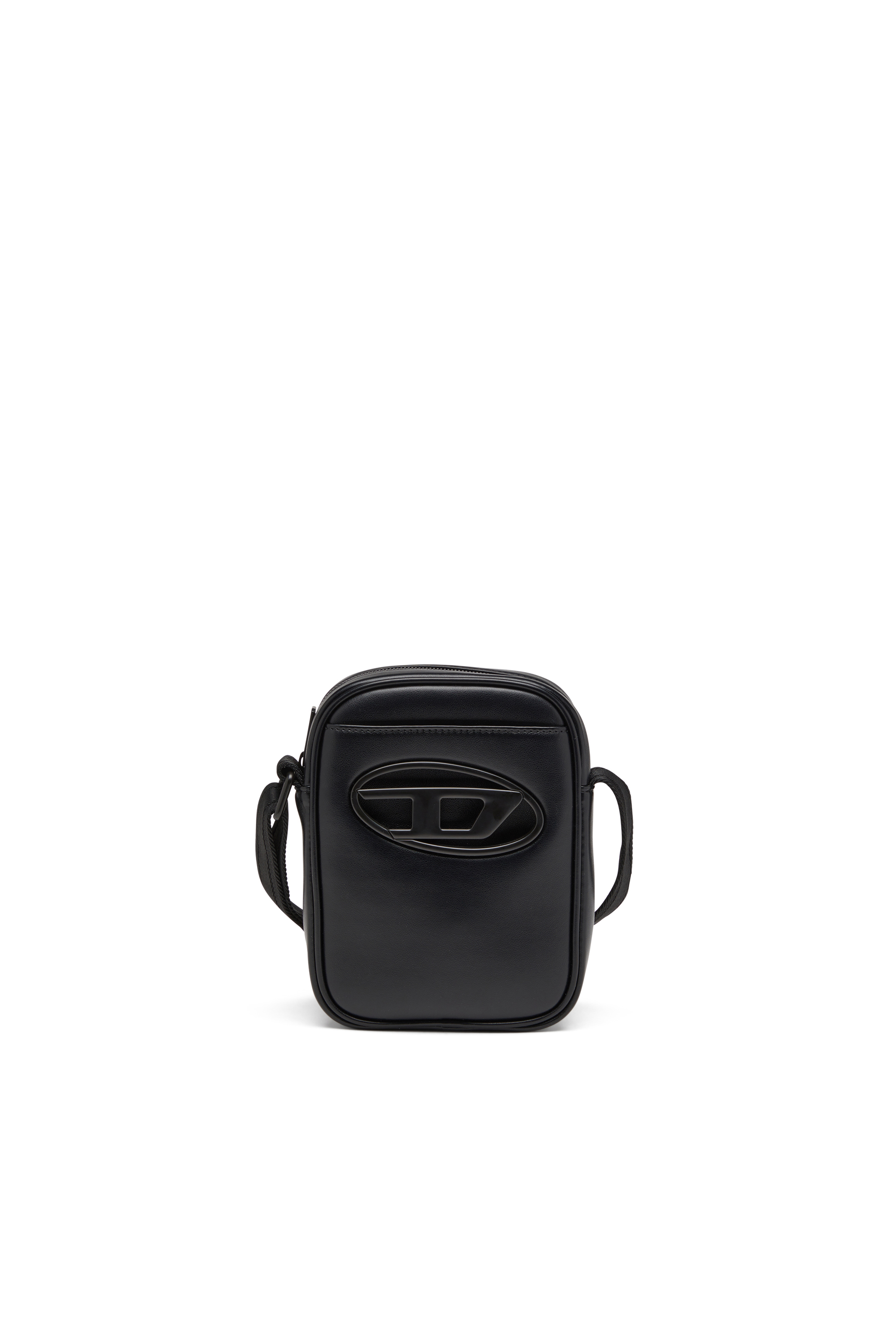 Diesel - HOLI-D CROSSBODY, Sac à bandoulière en PU et néoprène Mixte in Noir - 1