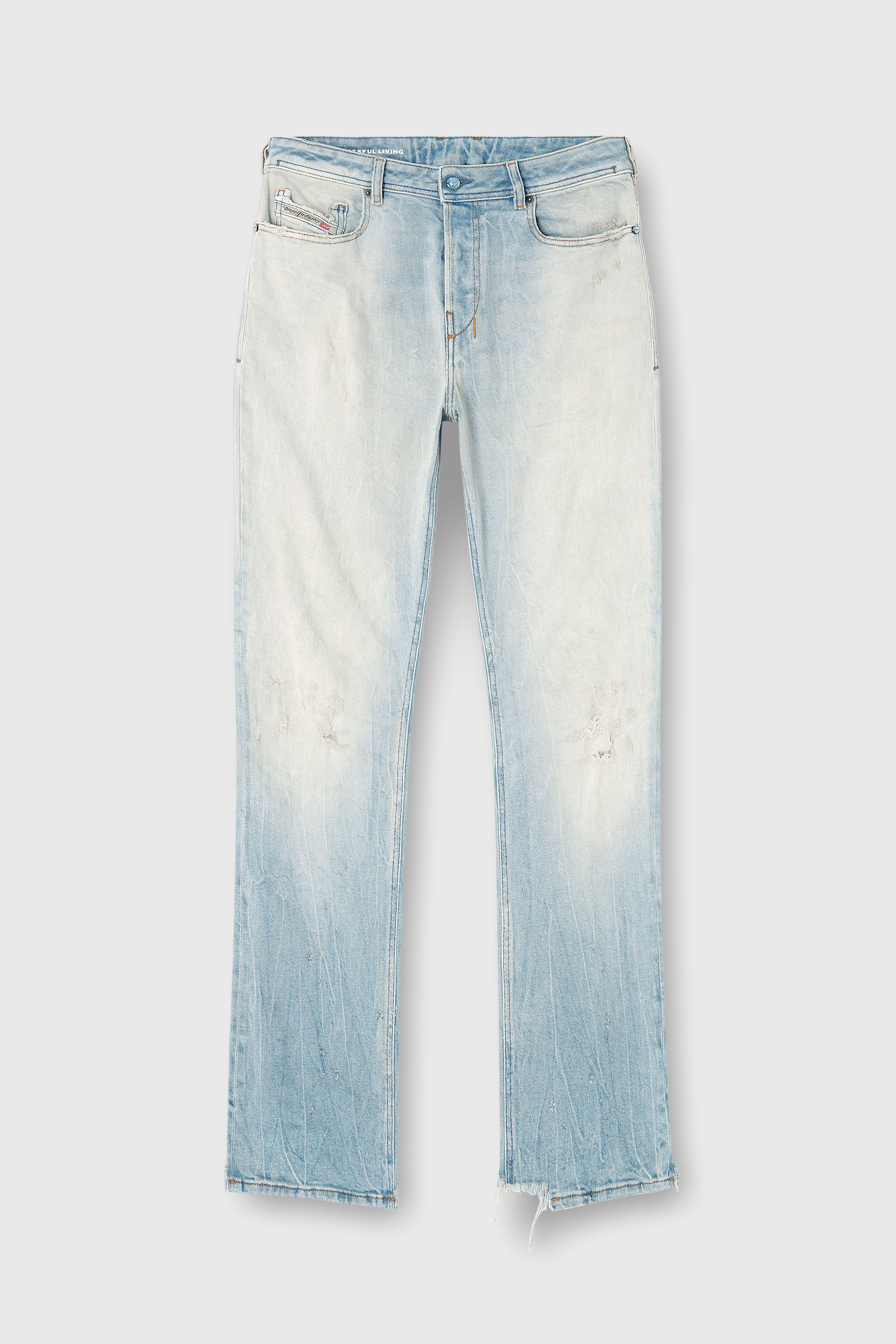 Diesel - Bootcut Jeans 2007 Zatiny 09N47 Homme, Bleu Clair - Image 4