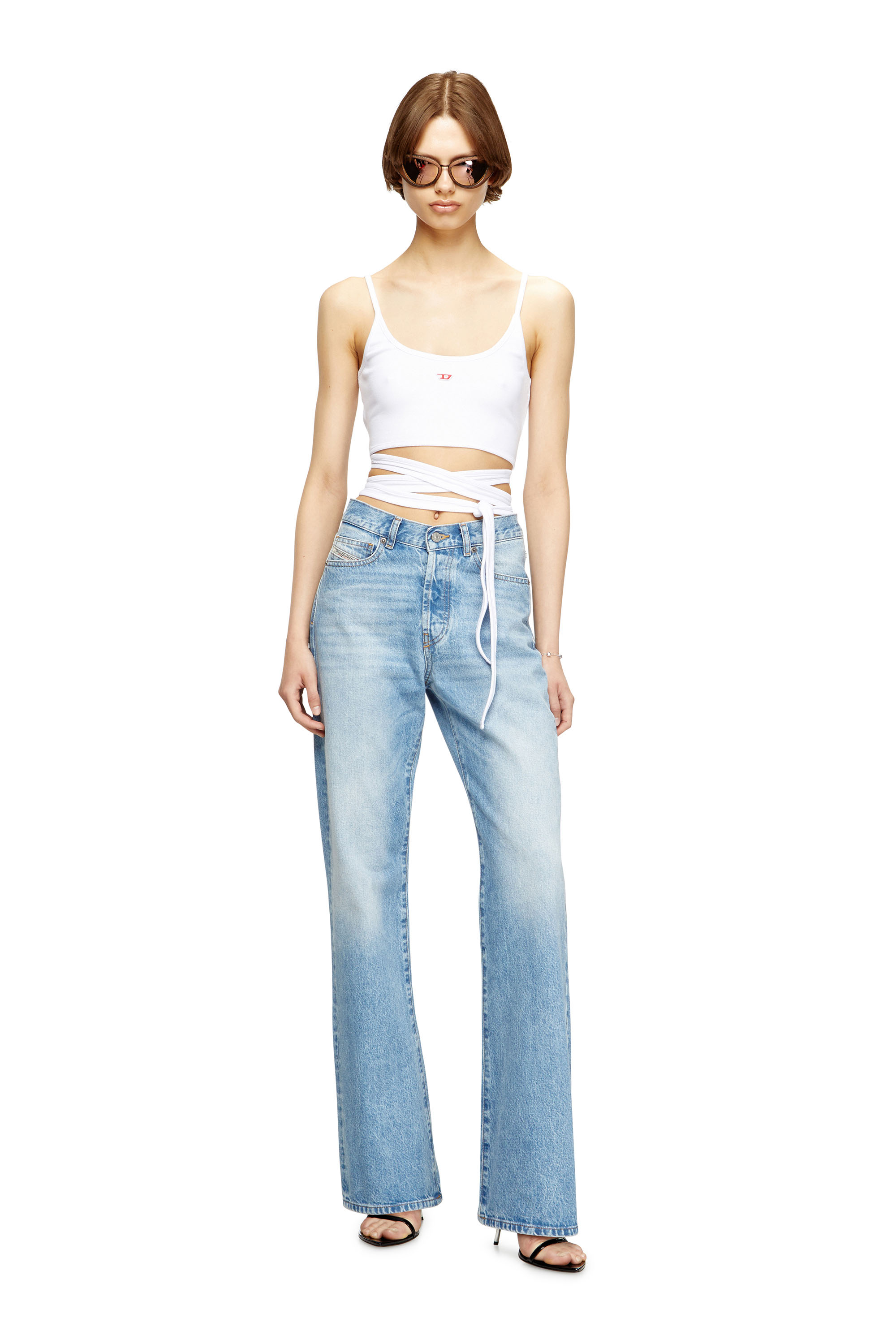 Diesel - Regular Jeans 1971 D-Sent 09I29 Femme, Bleu Clair - Image 2