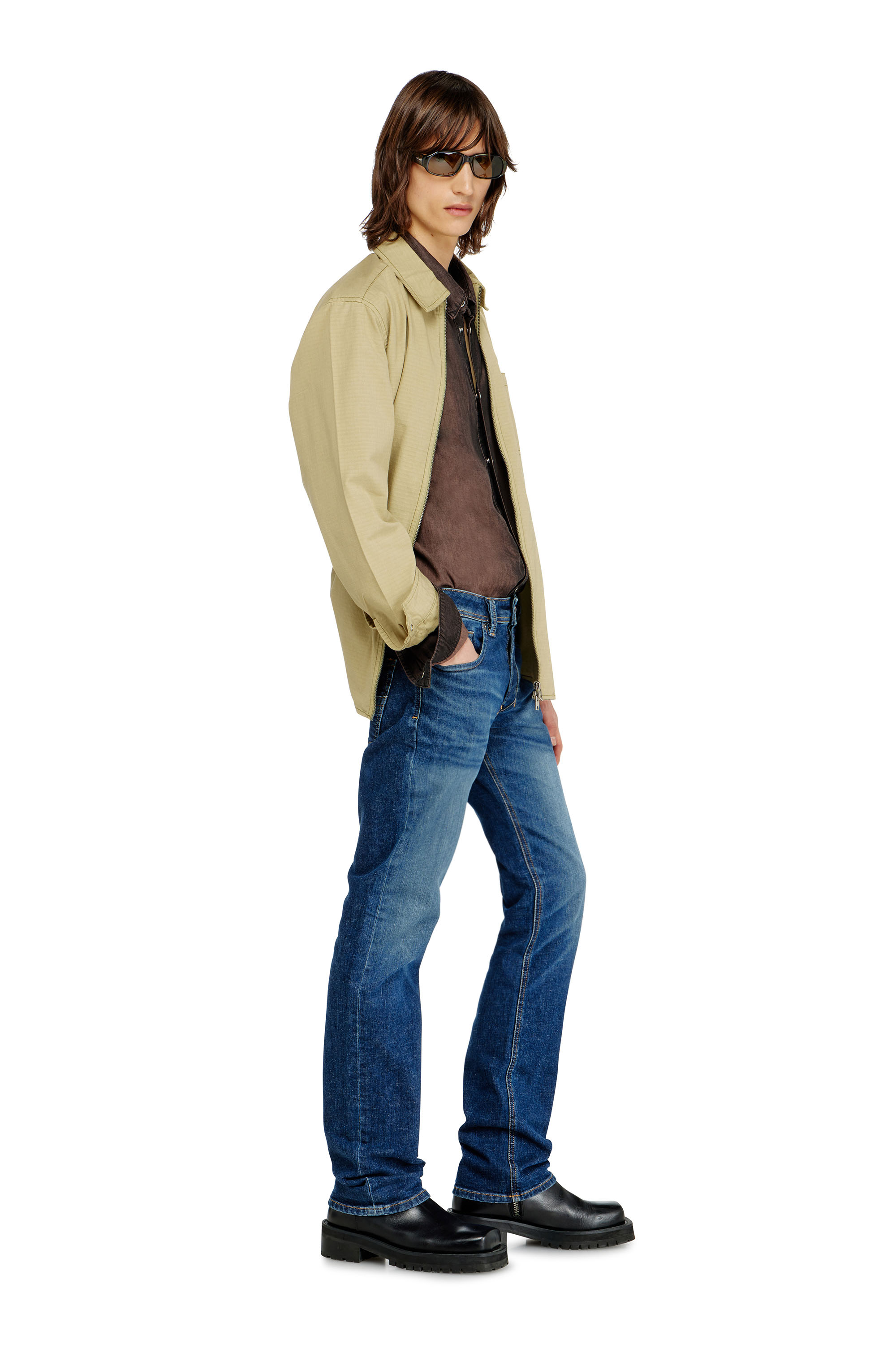 Diesel - Regular Jeans 1985 Larkee 09J47 Homme, Bleu Fonc&eacute; - Image 1